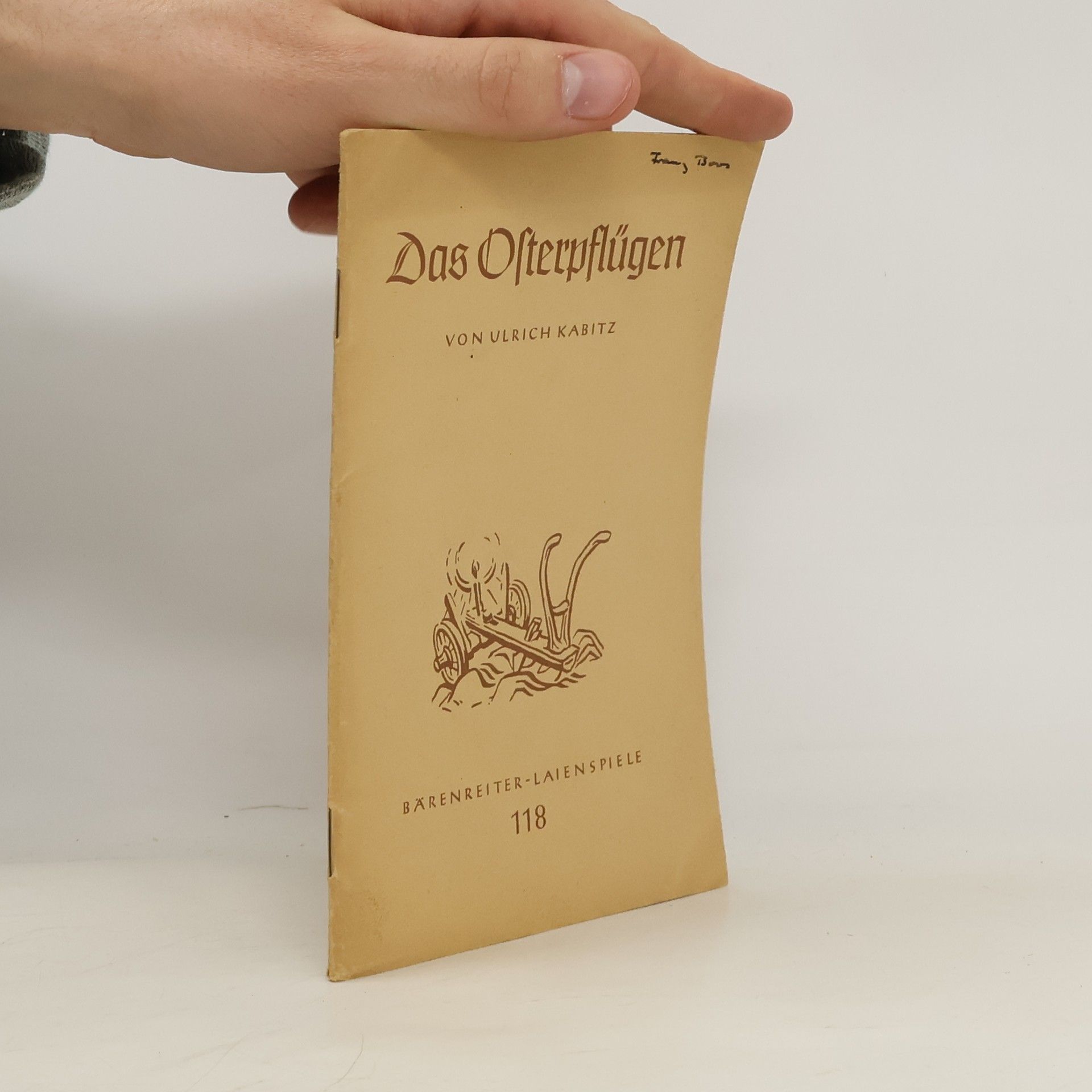 Ulrich Kabitz Das Osterpflügen