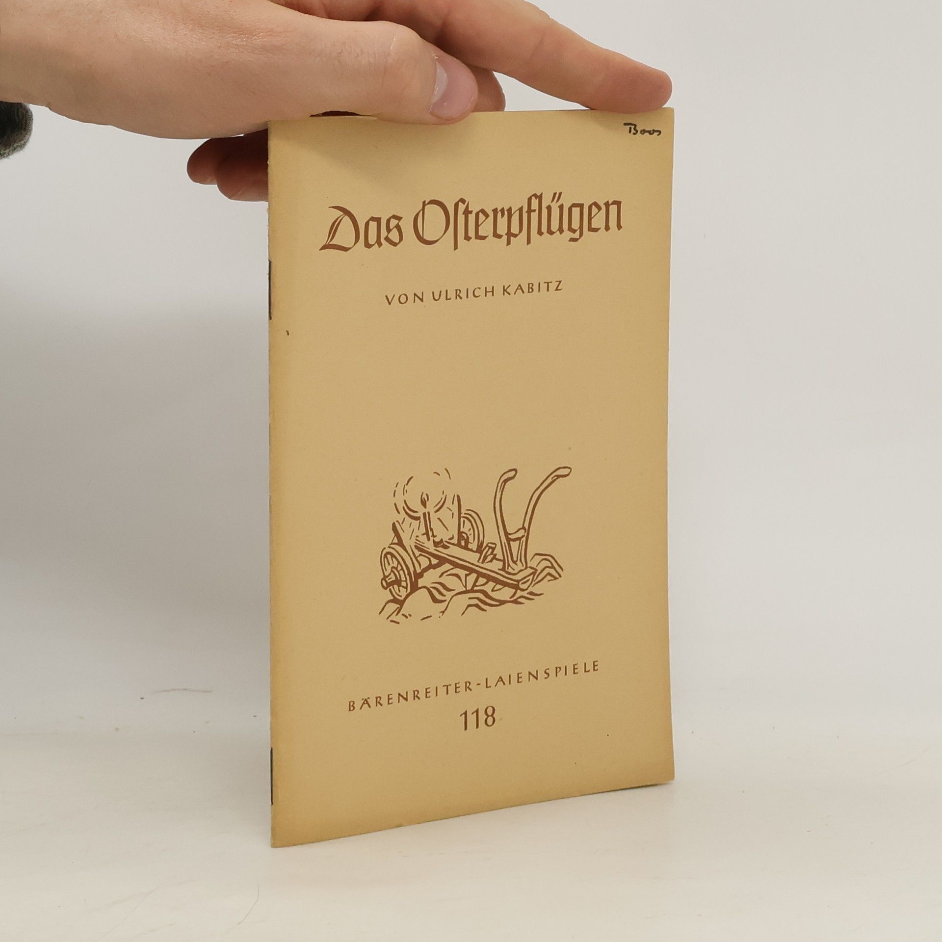 Ulrich Kabitz Das Ofterpflügen