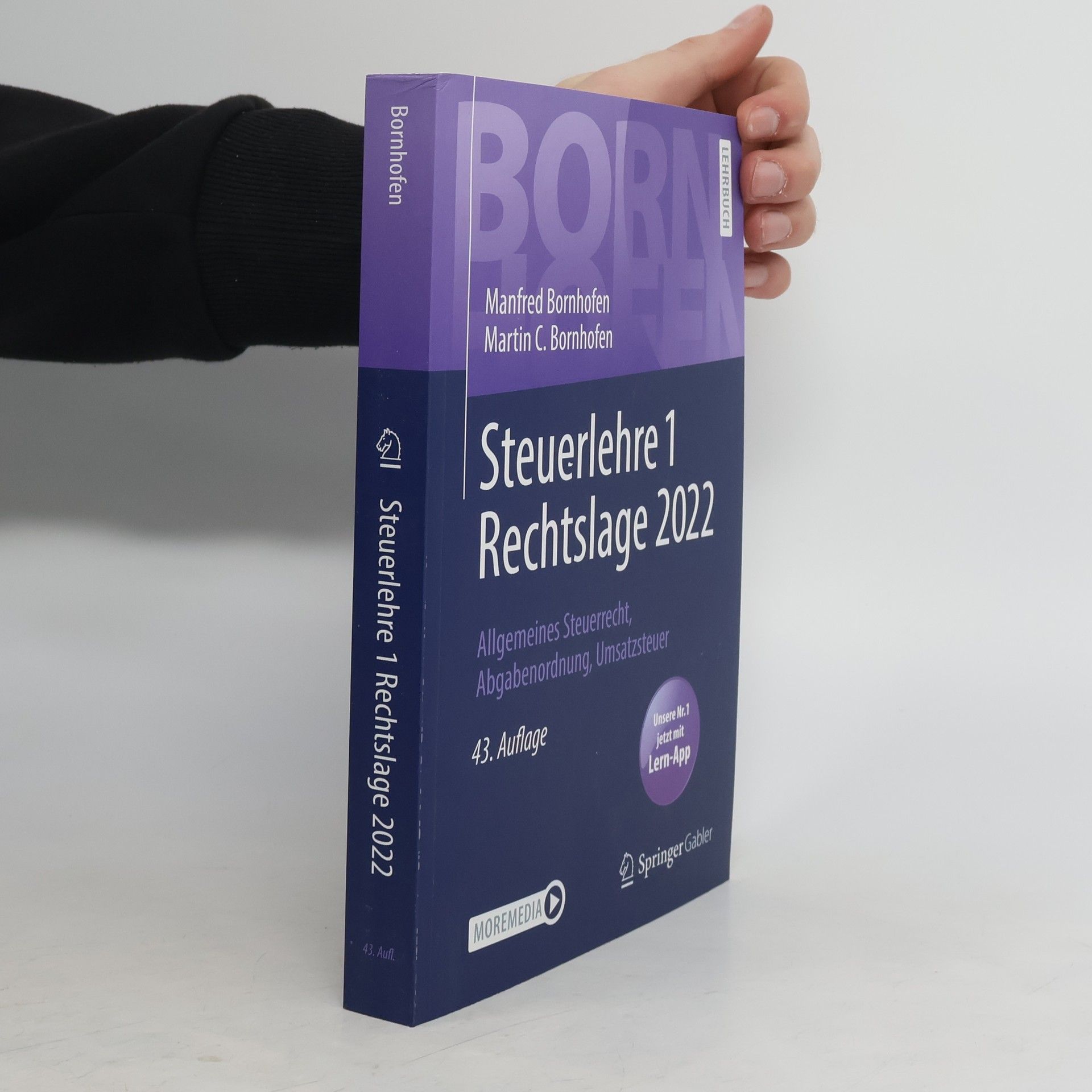 Manfred Bornhofen Steuerlehre 1 Rechtslage 2022