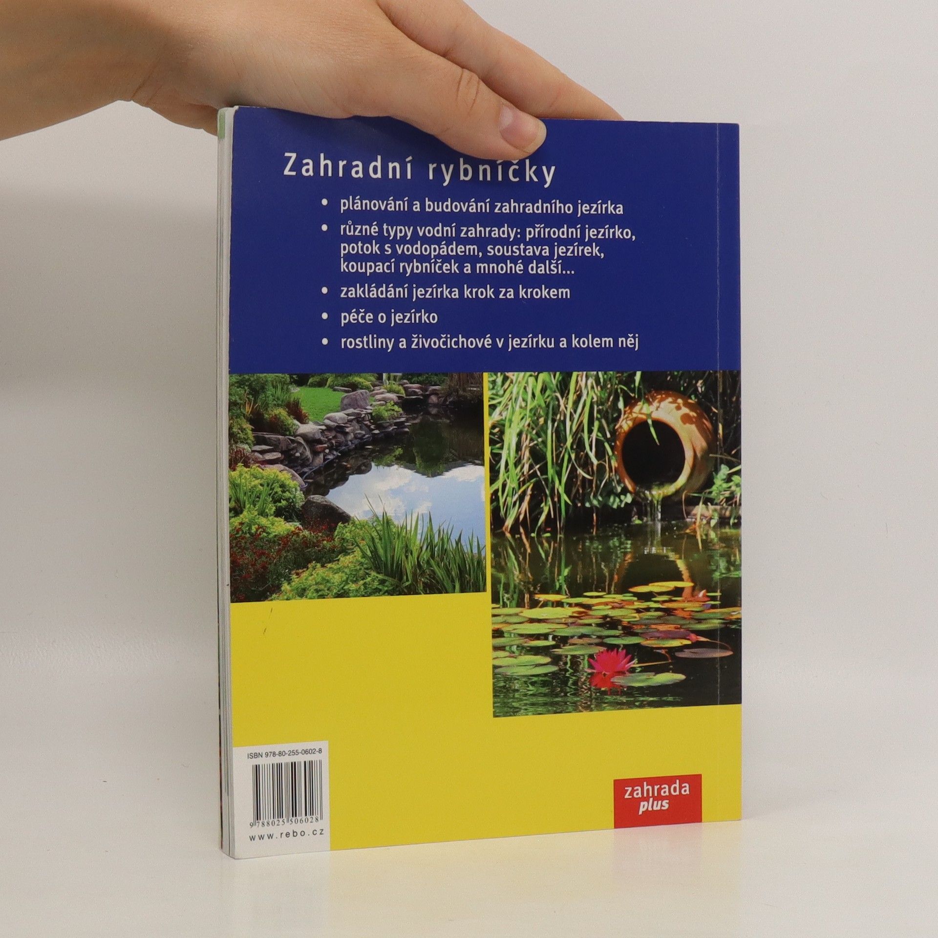 Wolfram Franke Zahradní rybníčky. Jezírka, potůčky, vodopády