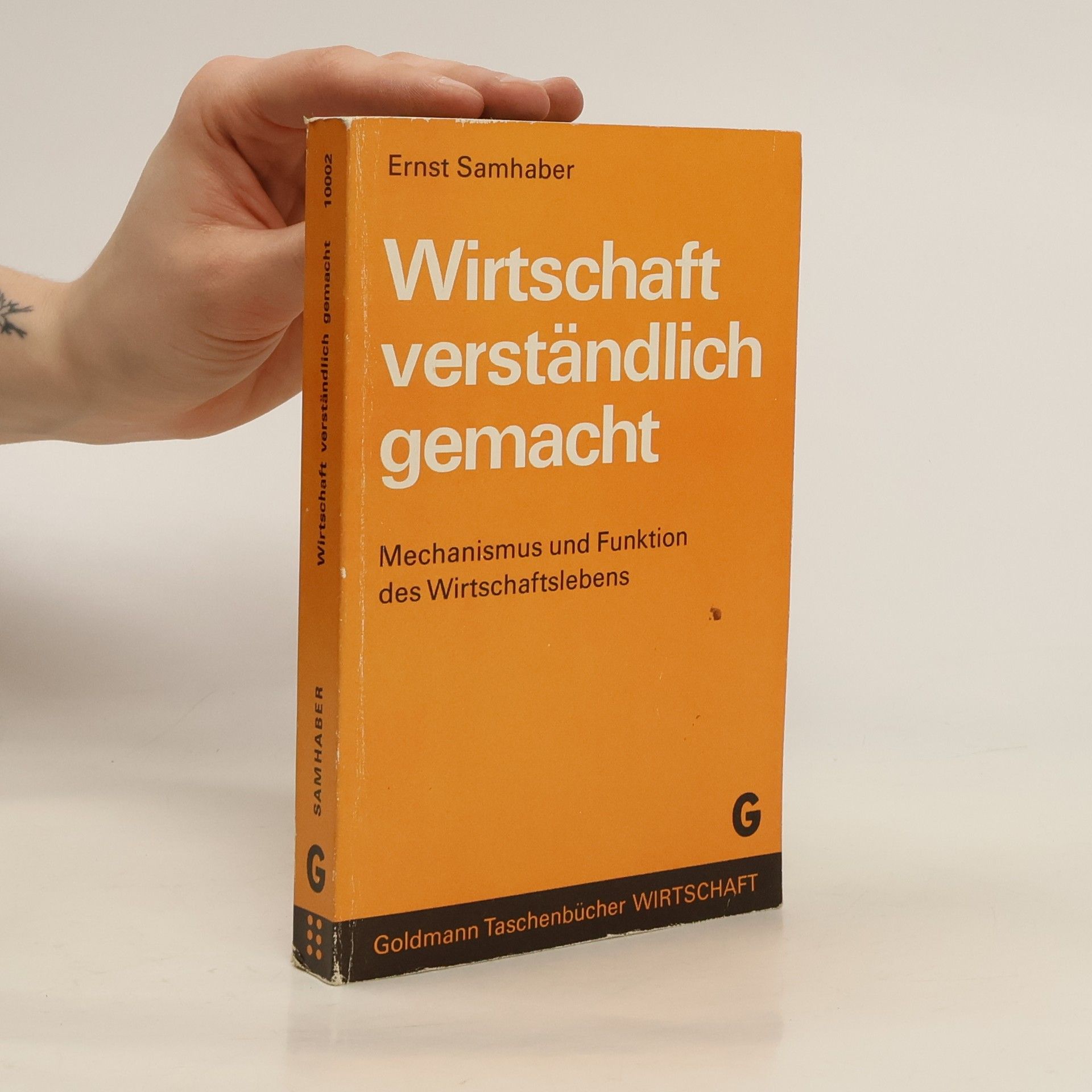 Ernst Samhaber Wirtschaft, verständlich gemacht