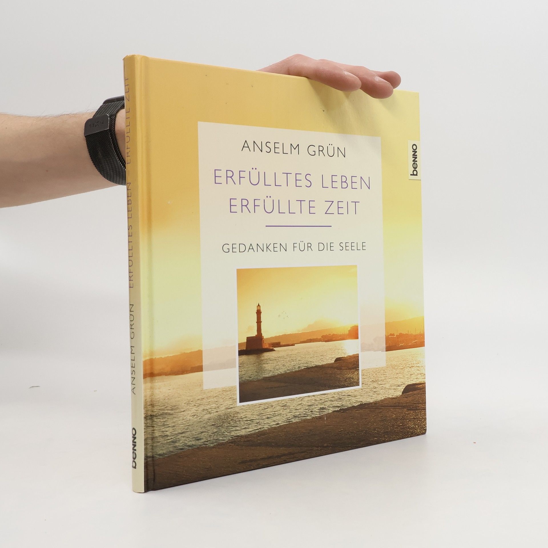 Anselm Grün Erfülltes Leben - Erfüllte Zeit, m. Bronzekreuz