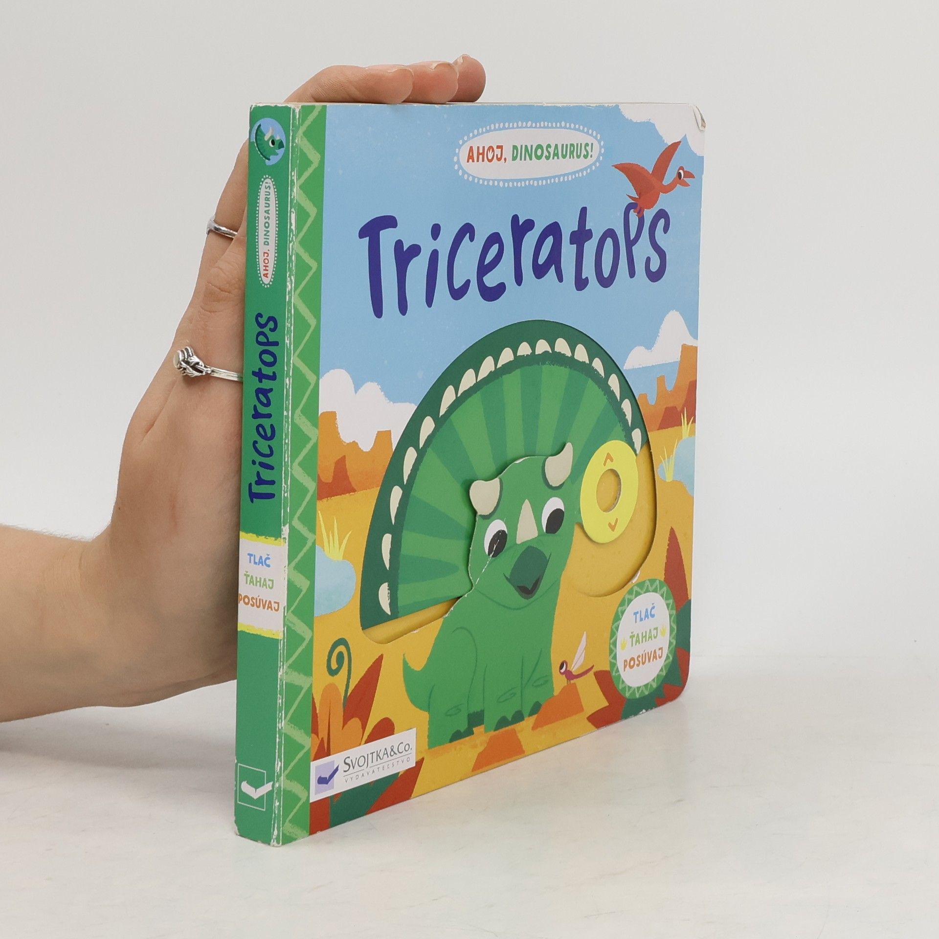 David Partington Triceratops - Ahoj, dinosaurus!