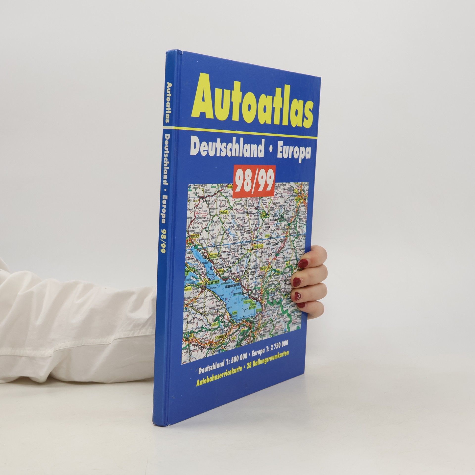 Collectif d'auteurs Autoatlas Deutschland / Europa 98/99