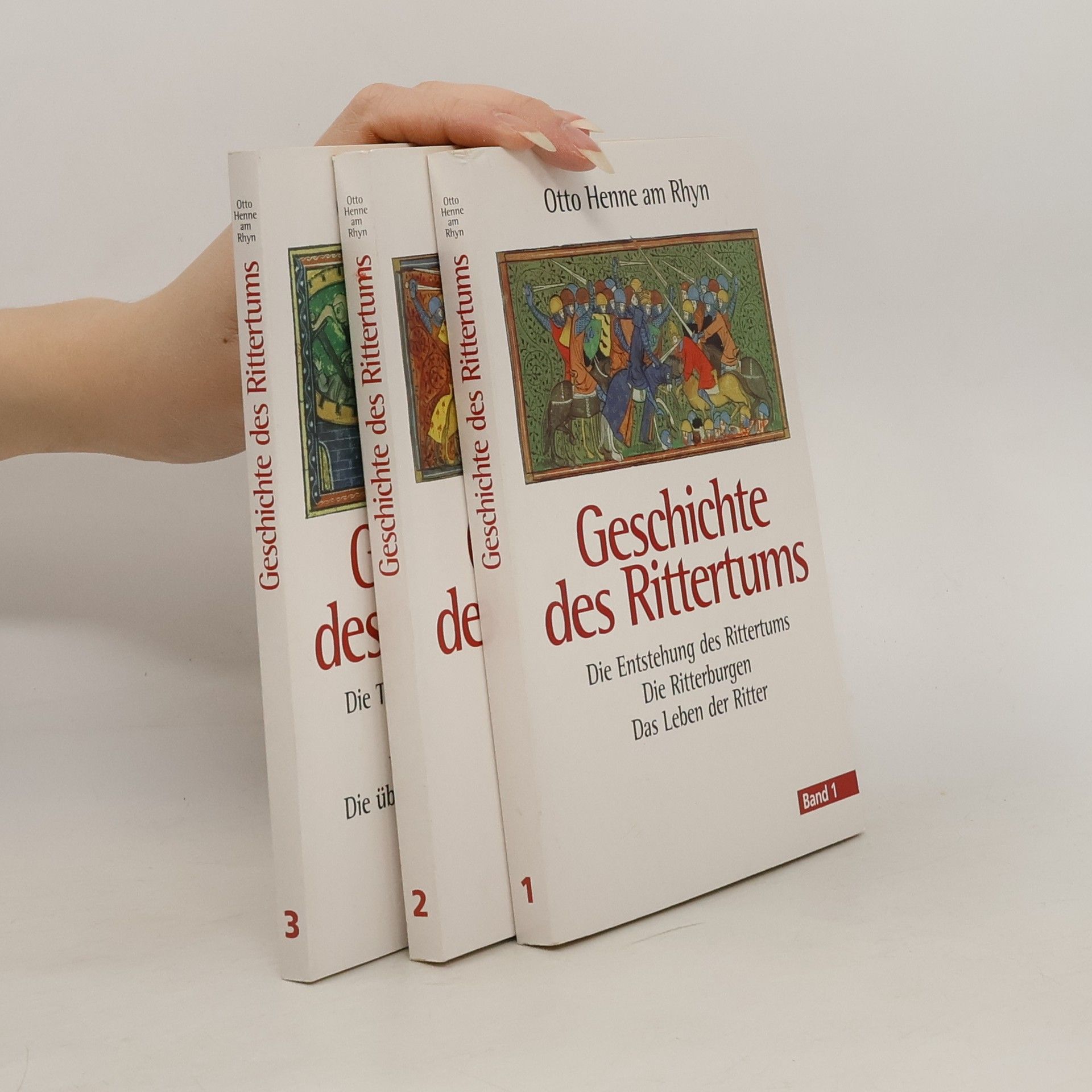 Otto Henne am Rhyn Geschichte des Rittertums 1-3
