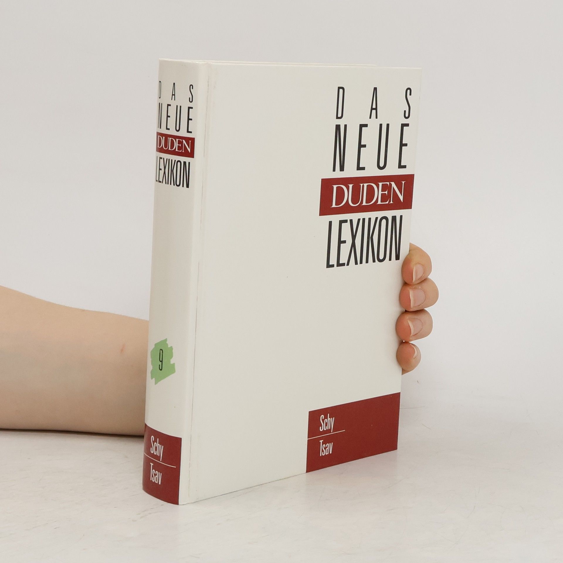 Kolektiv autorů Das neue Duden-Lexikon 9 Schy/Tsav