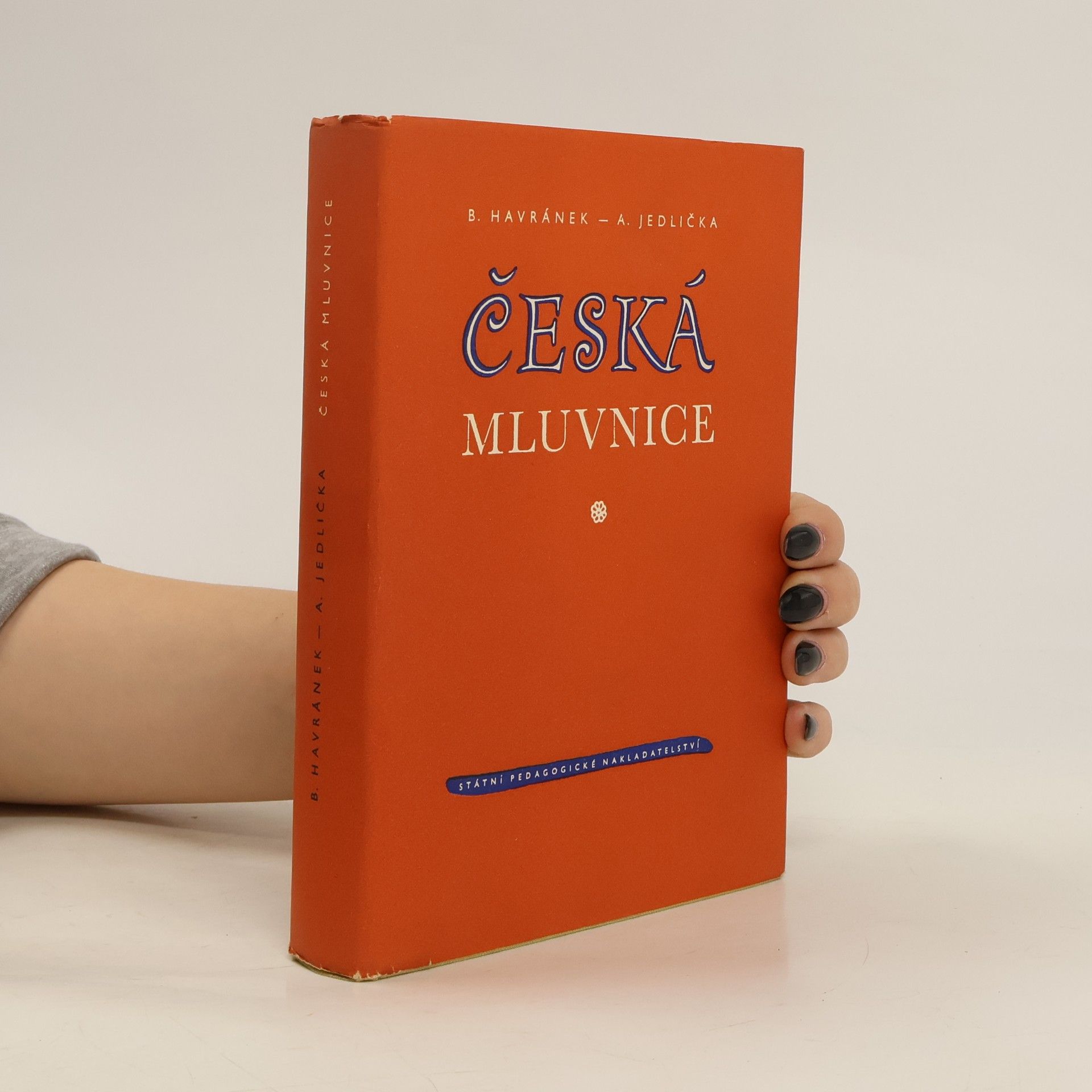 Alois Jedlička Česká mluvnice