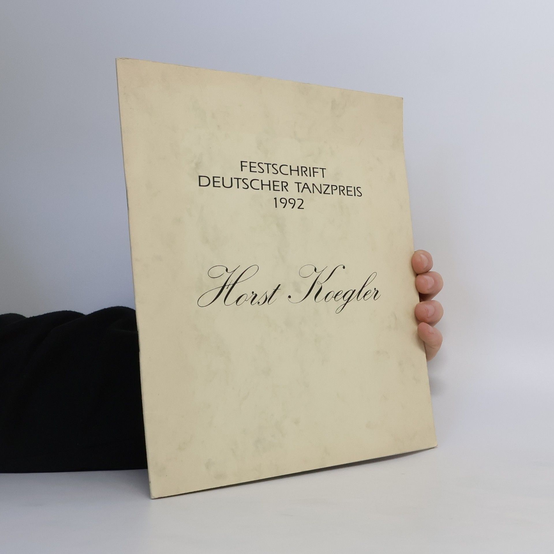 Collectif d'auteurs Festschrift deutscher Tanzpreis 1992