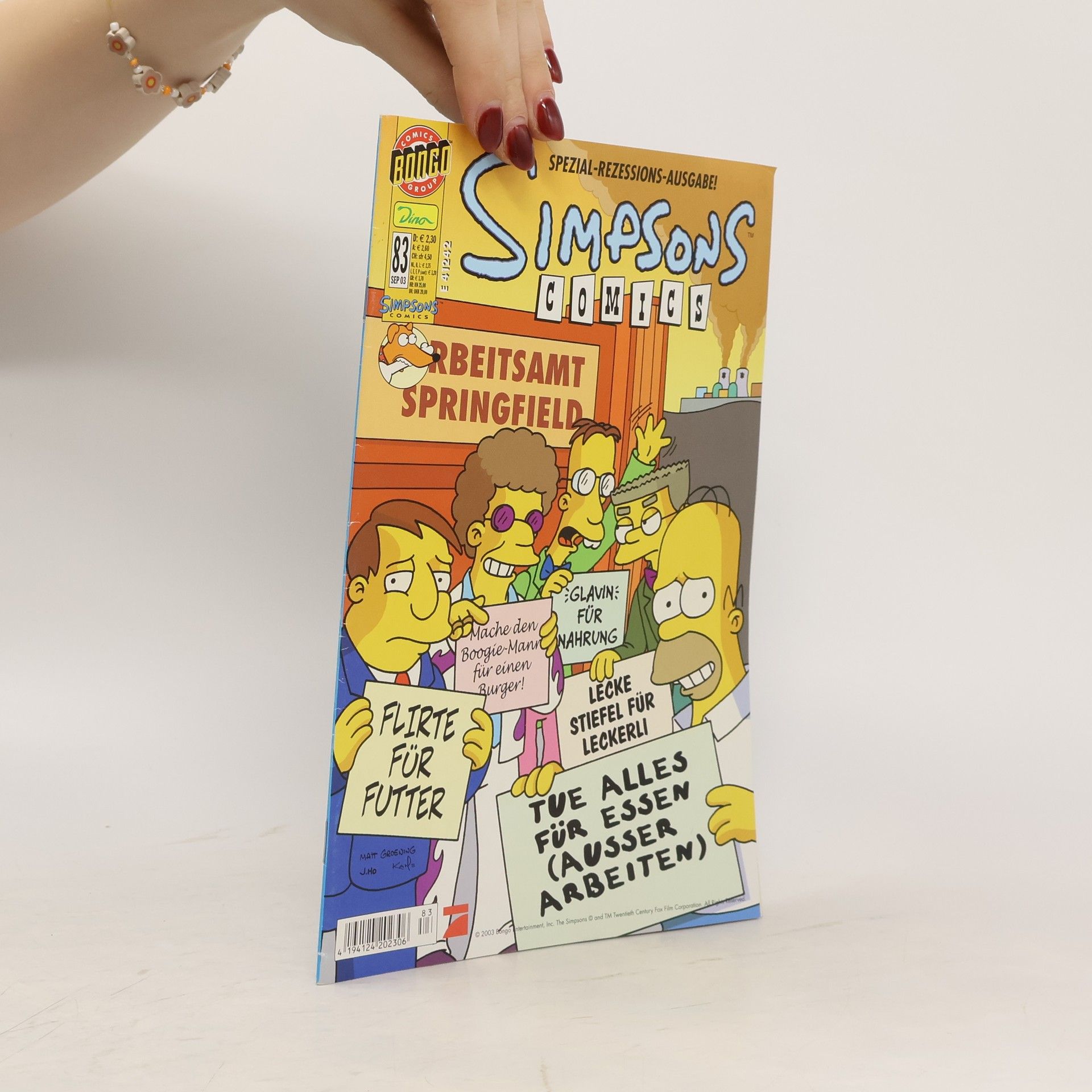 kolektiv Simpsons Comics 83/2003
