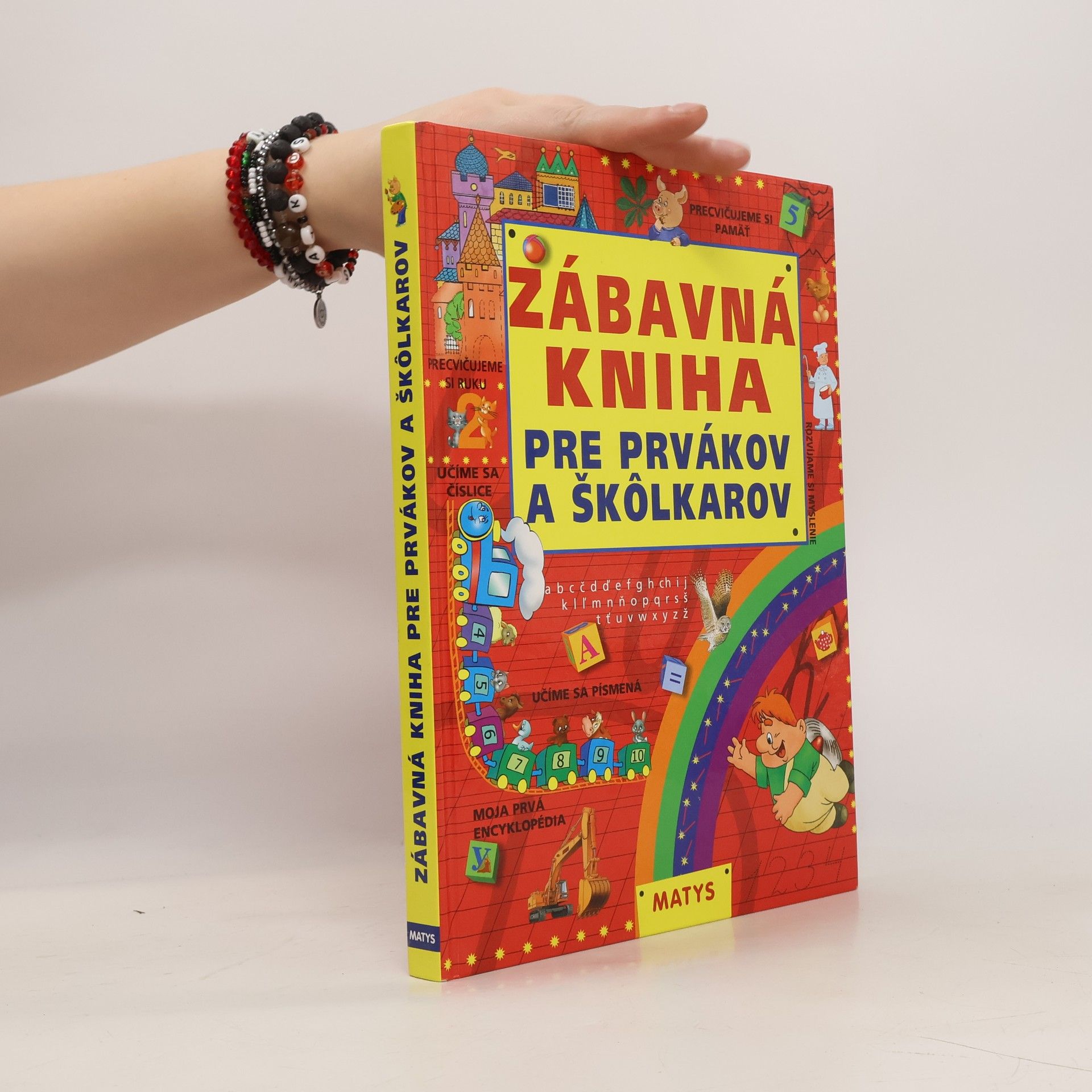kolektiv Zábavná kniha pre prvákov a škôlkarov
