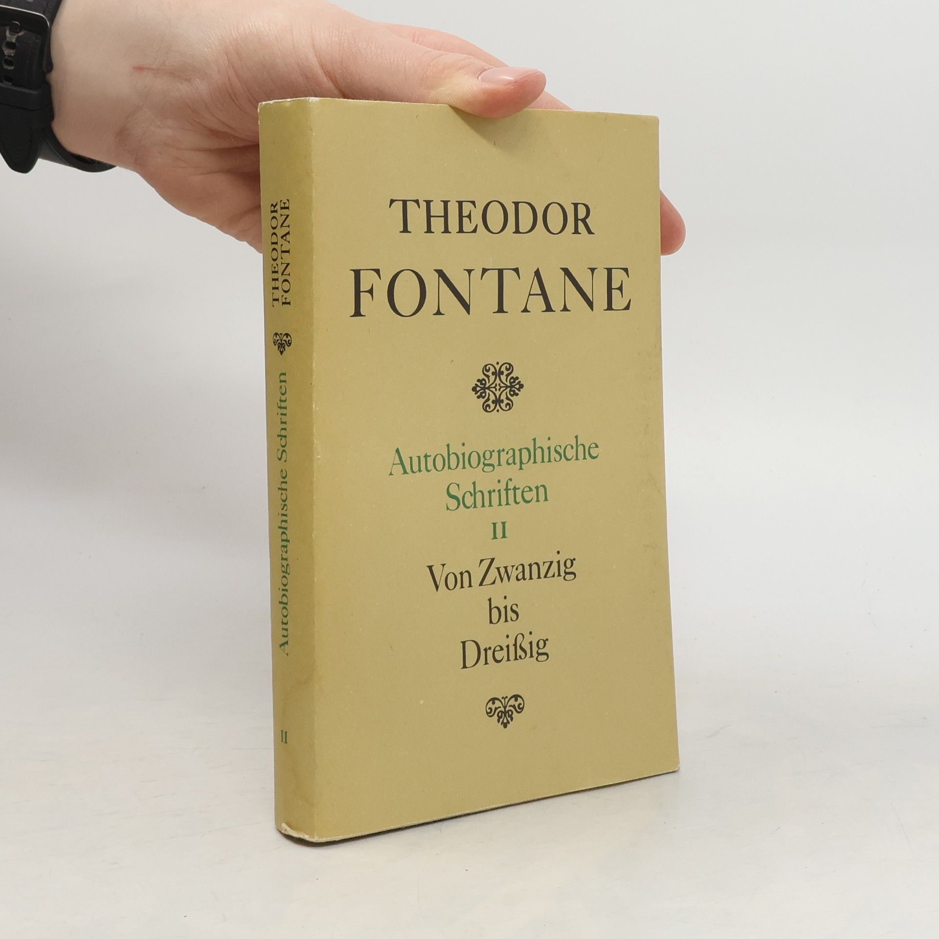 Theodor Fontane Autobiographische Schriften II