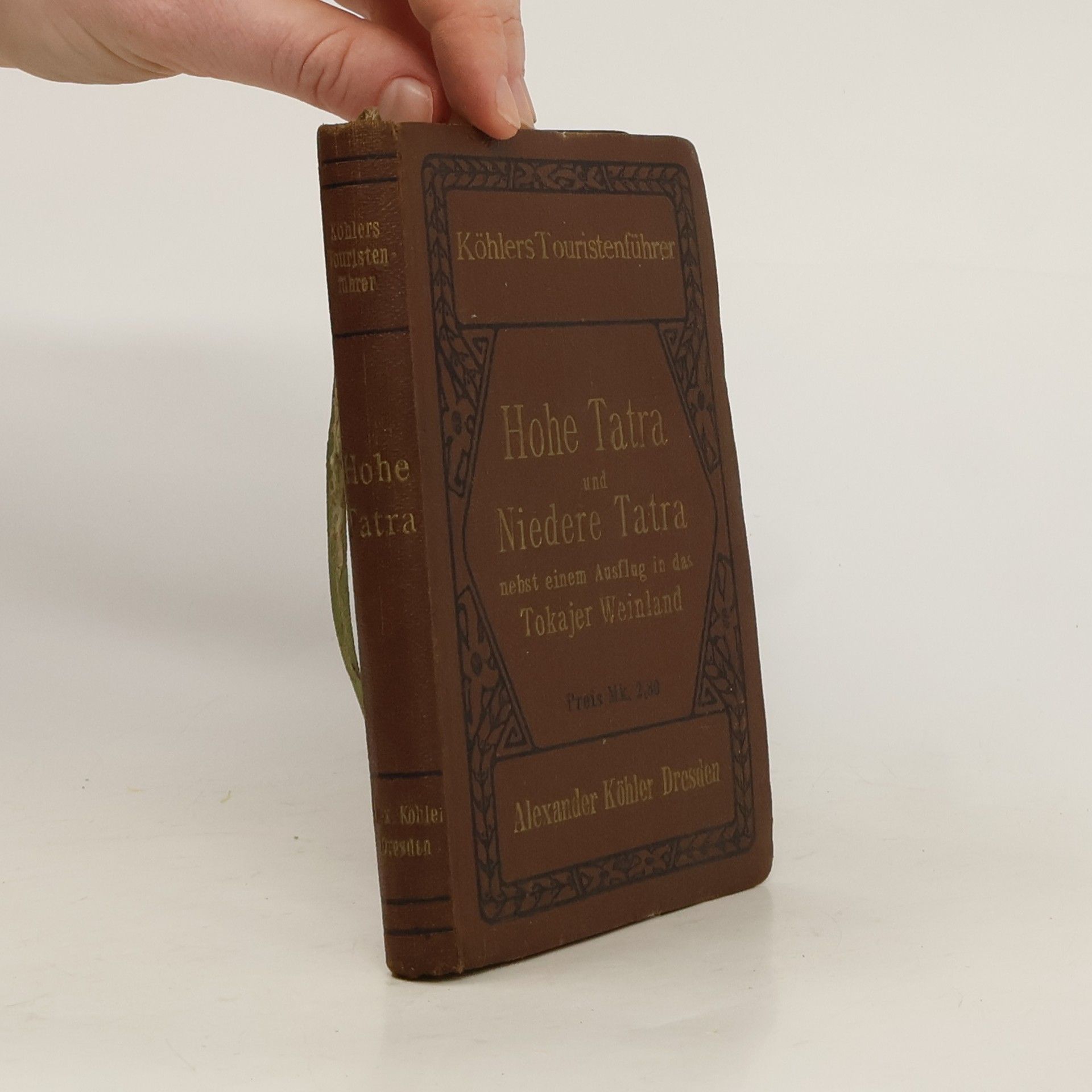 A. Reichardt Die Hohe Tatra und Niedere Tatra nebst einem Ausflug in das Tokajer Weinland