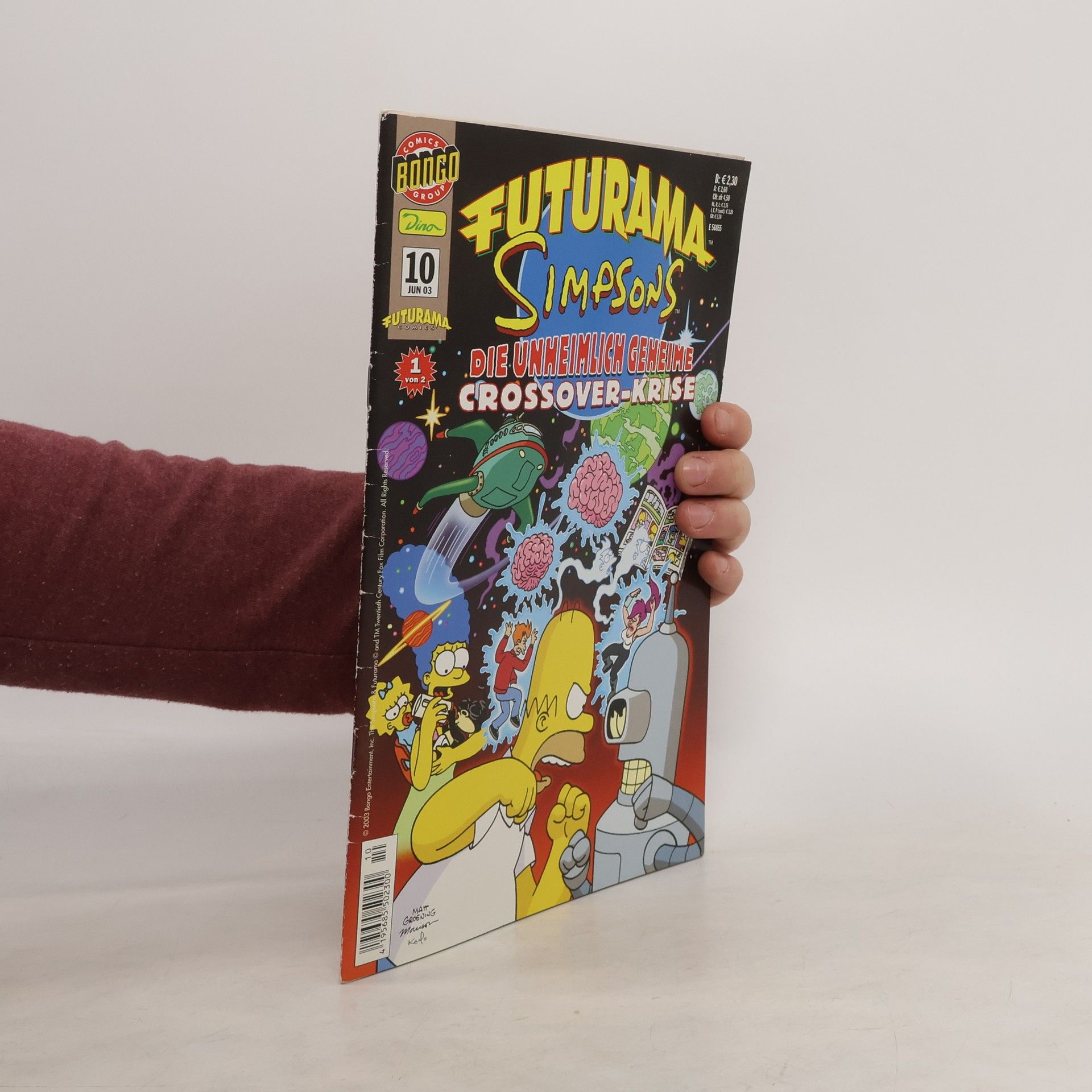 kolektiv Futurama Simpsons 10/2003