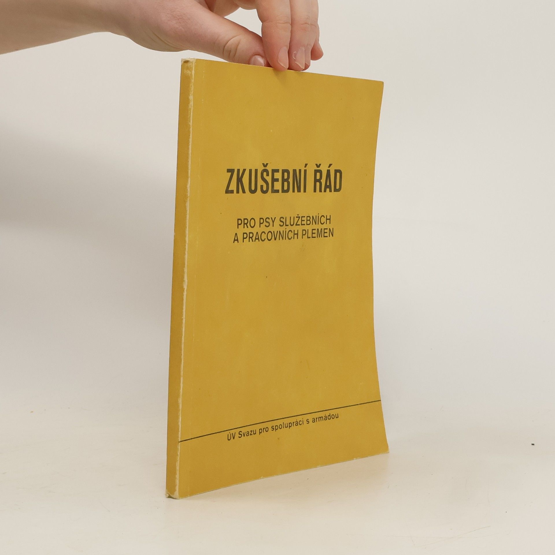 Auteurscollectief Zkušební řád pro psy služebních a pracovních plemen