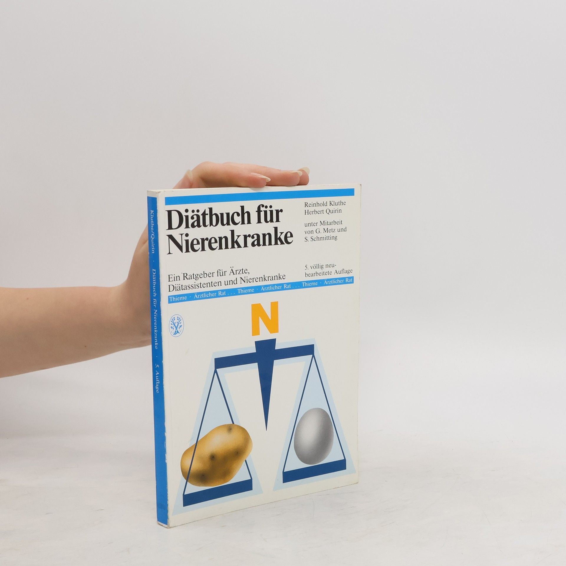 Reinhold Kluthe Diätbuch für Nierenkranke
