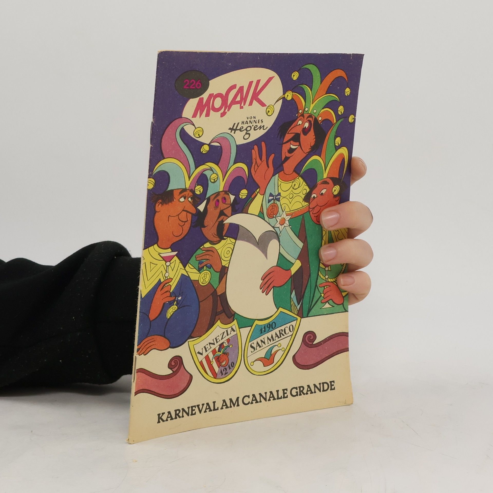 Hannes Hegen Mosaik 226. Karneval am Canale Grande