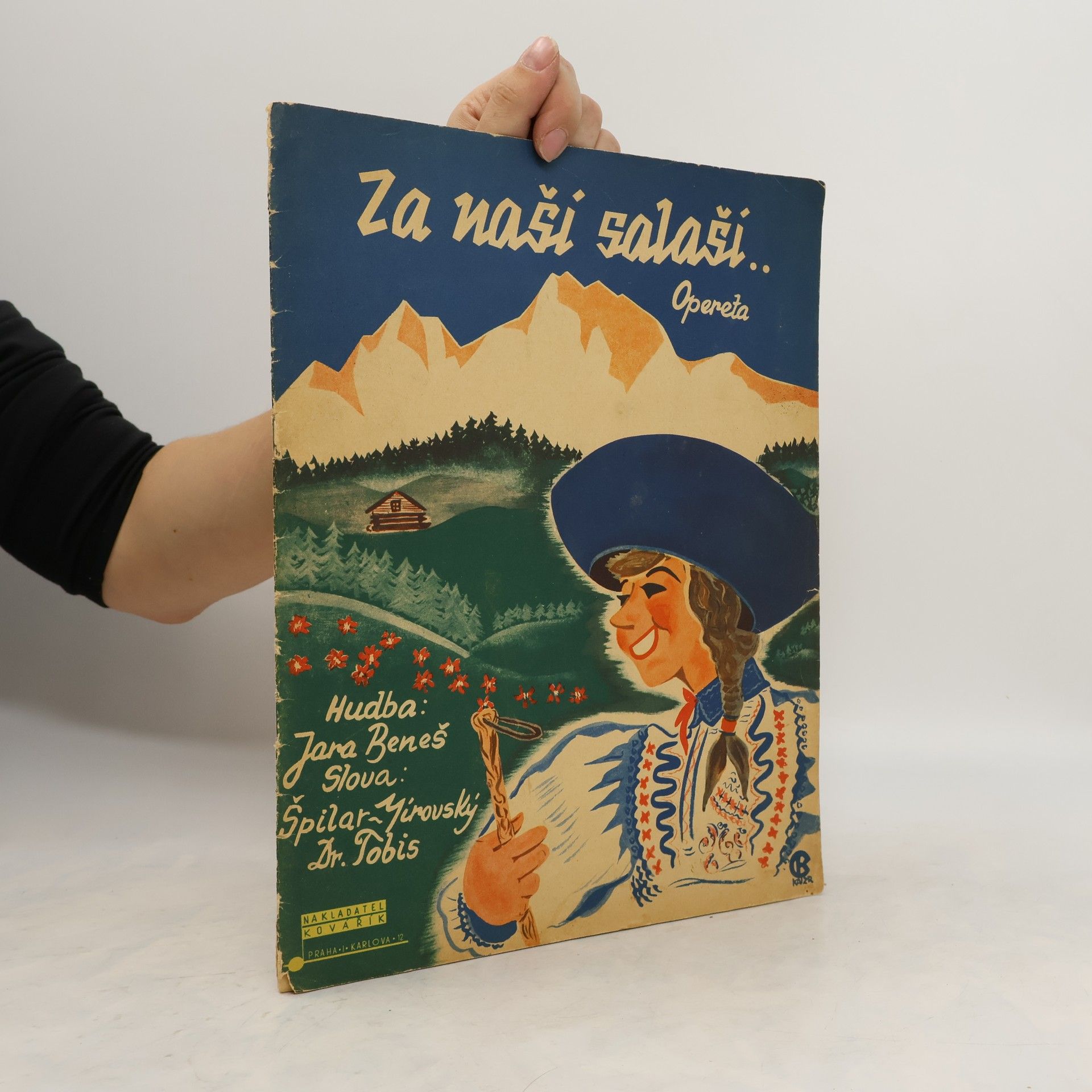 Jára Beneš Za naší salaší.. Opereta
