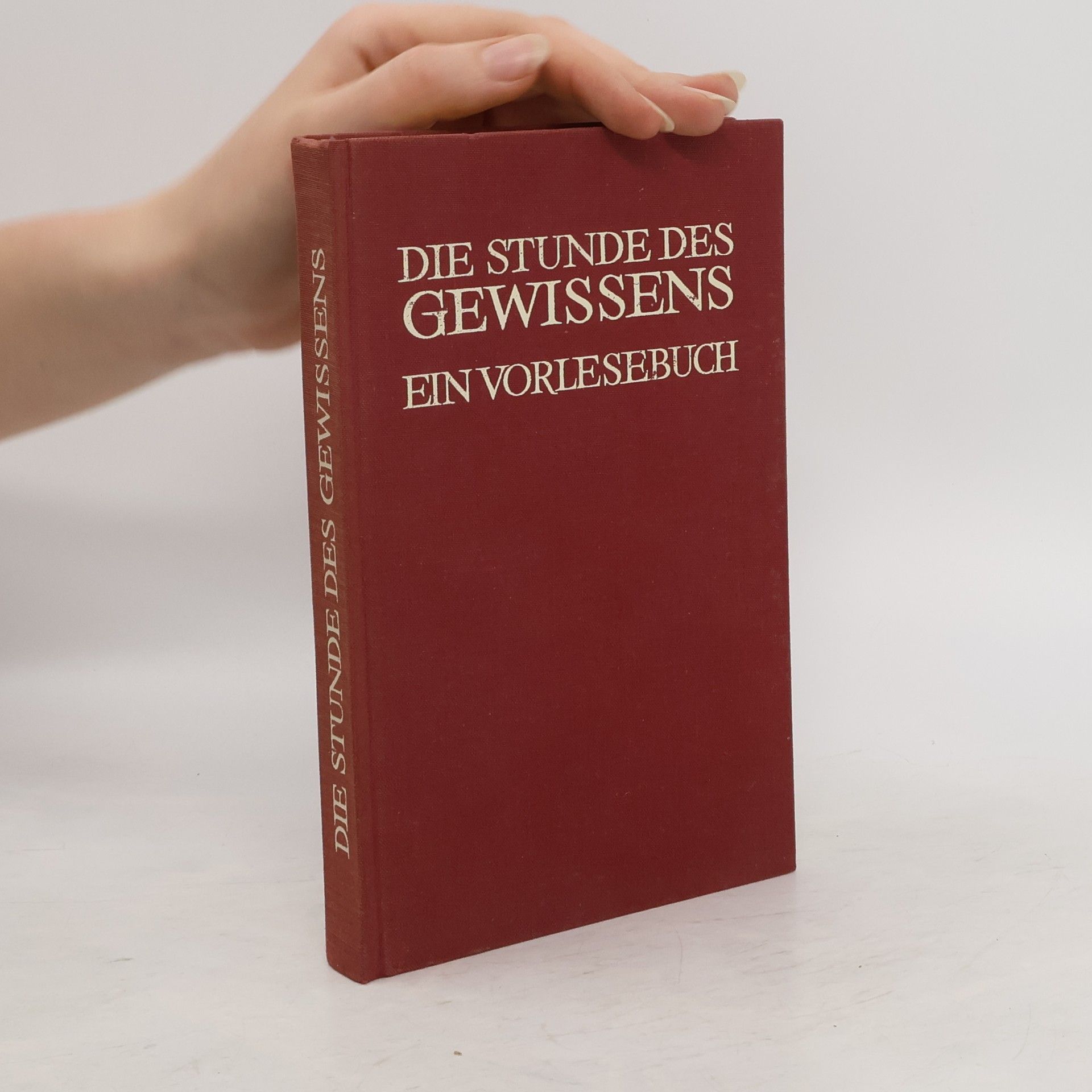 Collectif d'auteurs Die Stunde des Gewissens