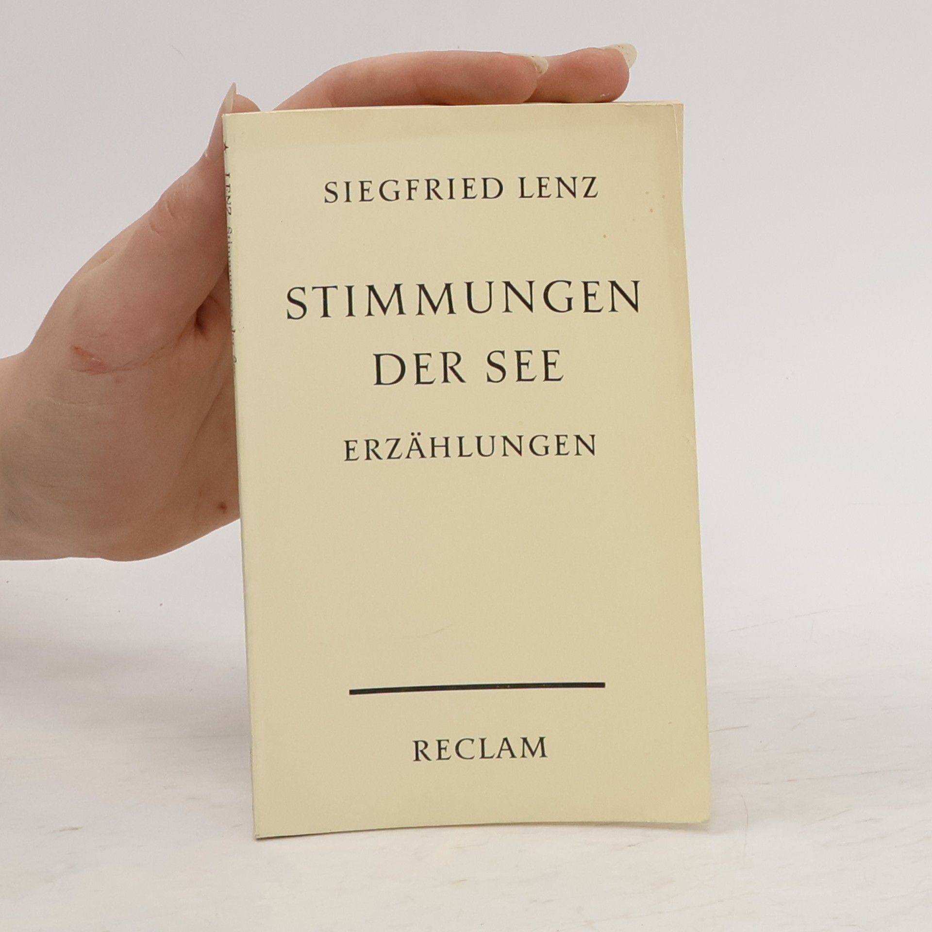Siegfried Lenz Stimmungen der See