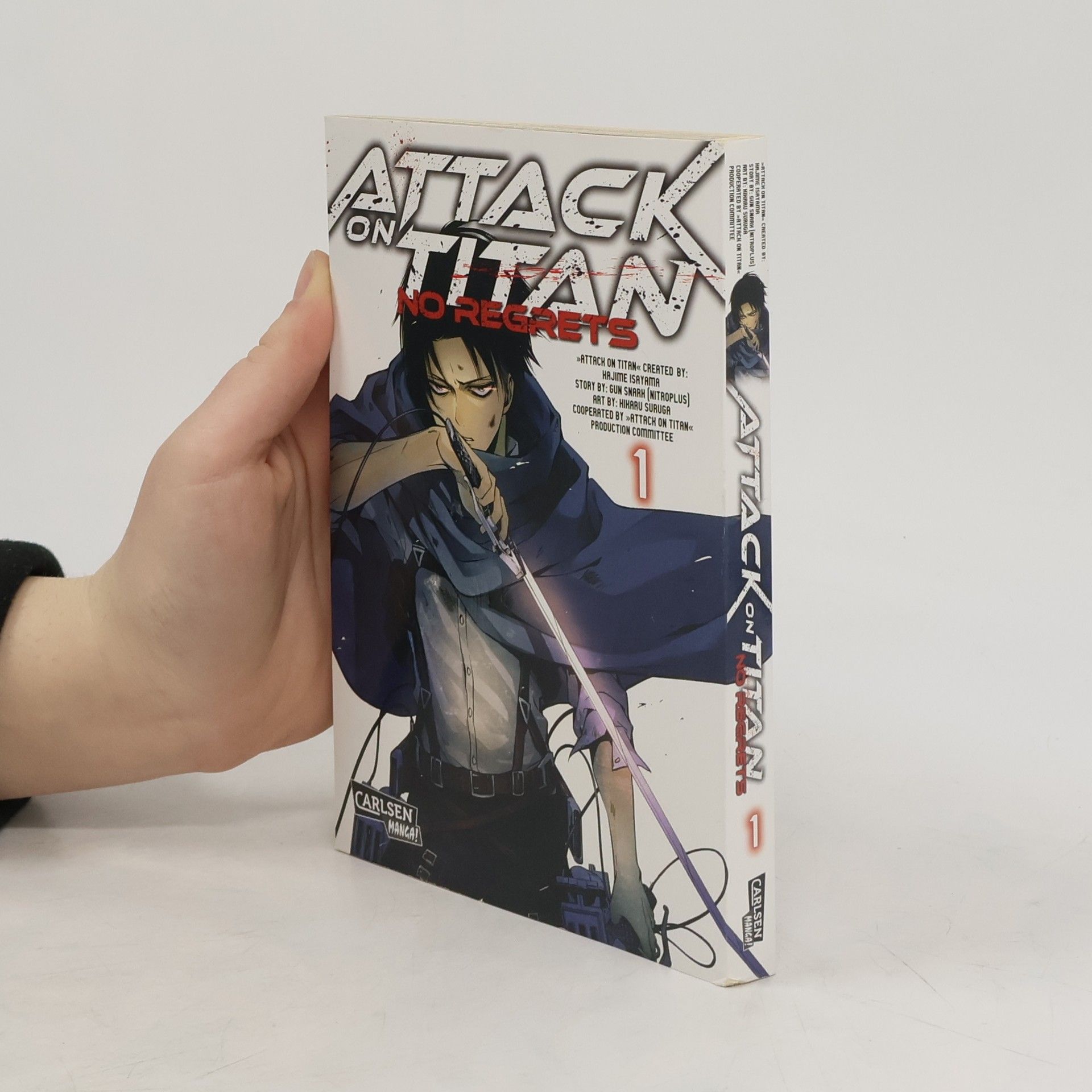 Hajime Isayama Attack on Titan. No Regrets 1