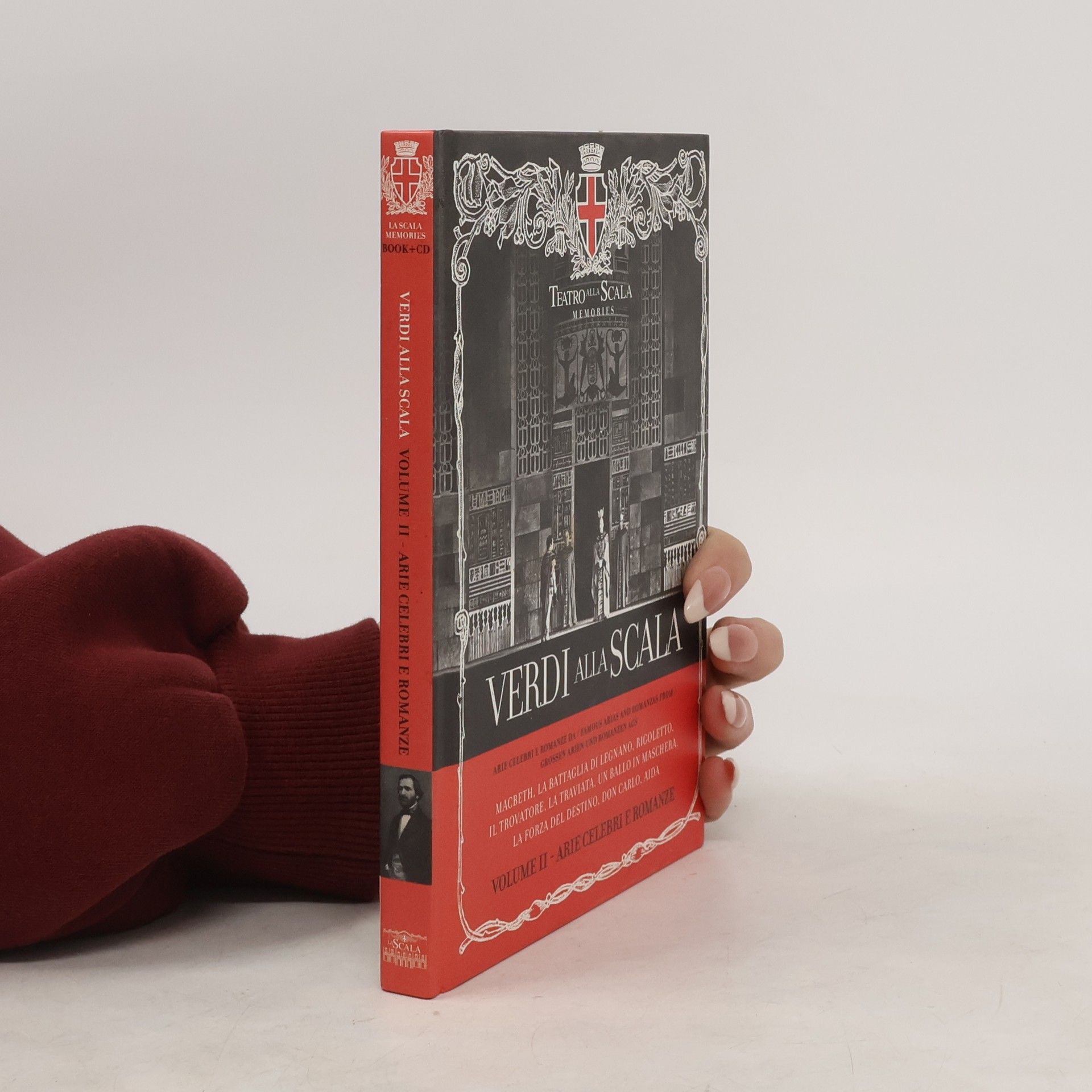 AA.VV. Verdi alla Scala. Volume II. Arie celebri e romanze. Lascala Memories Book+CD