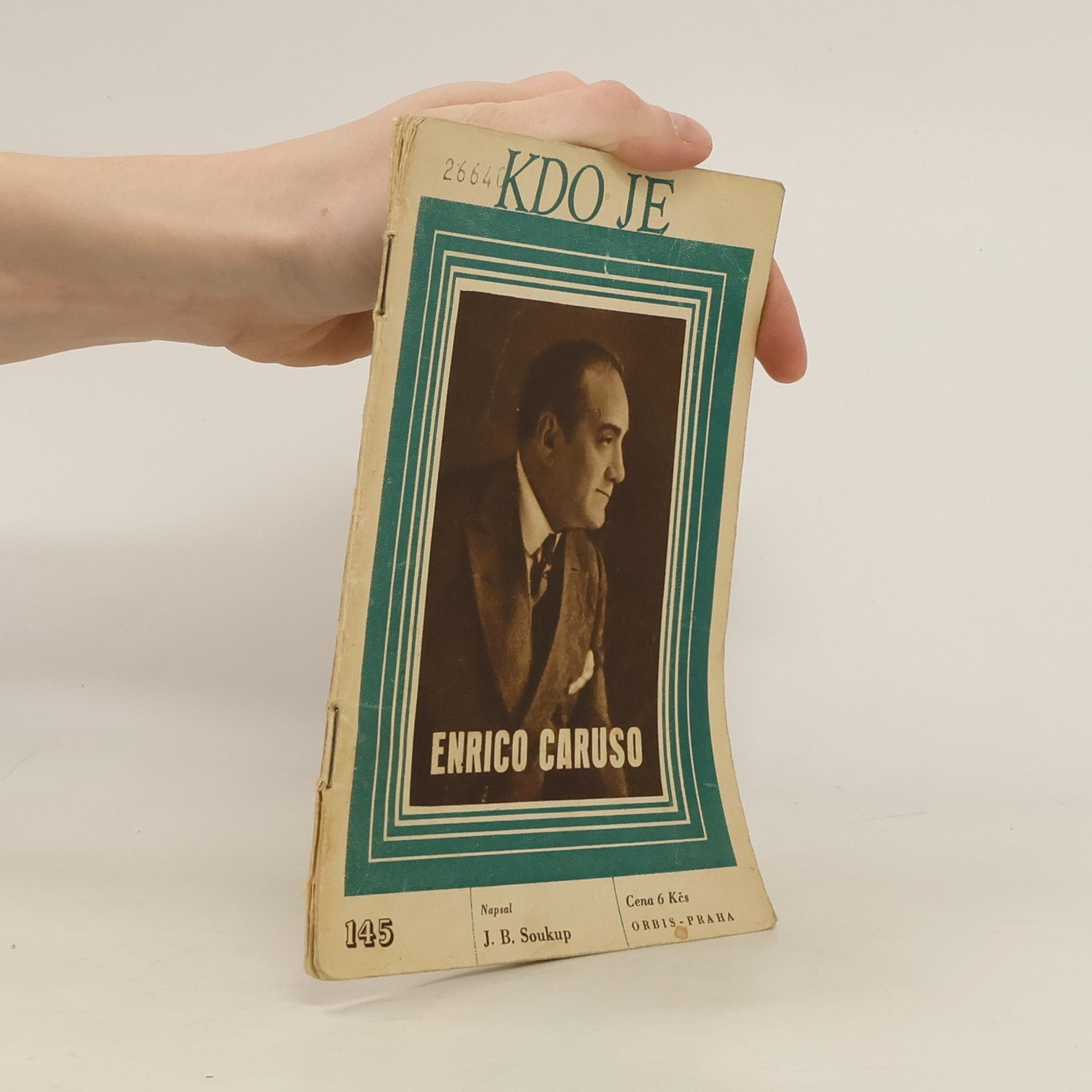 J. B. Soukup Kdo je Enrico Caruso