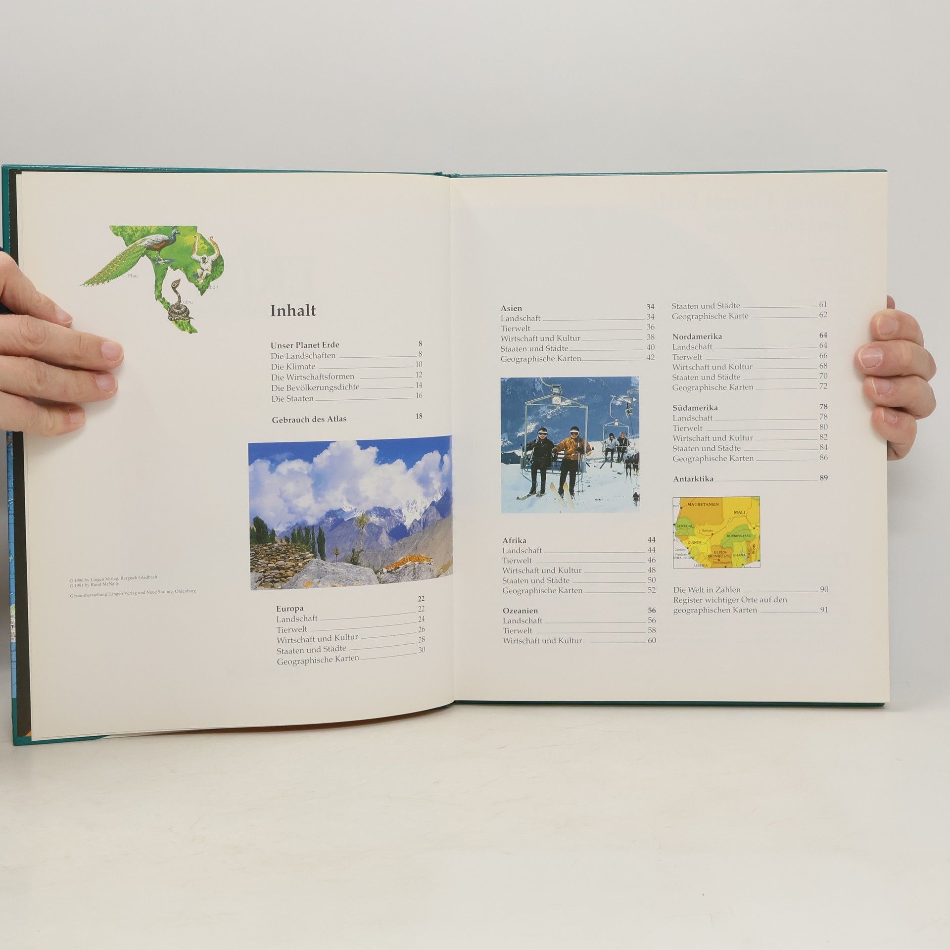 Kolektív autorov Die Erde. Ein Kinderatlas