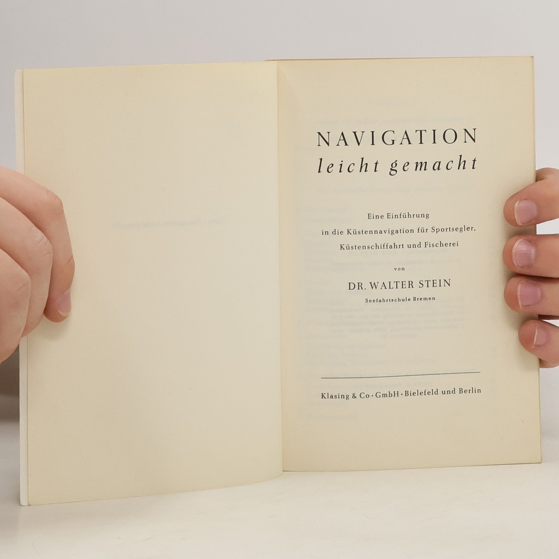 Walter Stein Navigation leicht gemacht