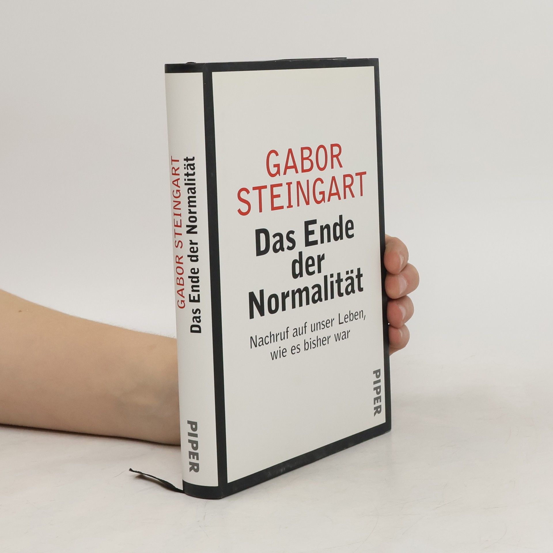 Gabor Steingart Das Ende der Normalität