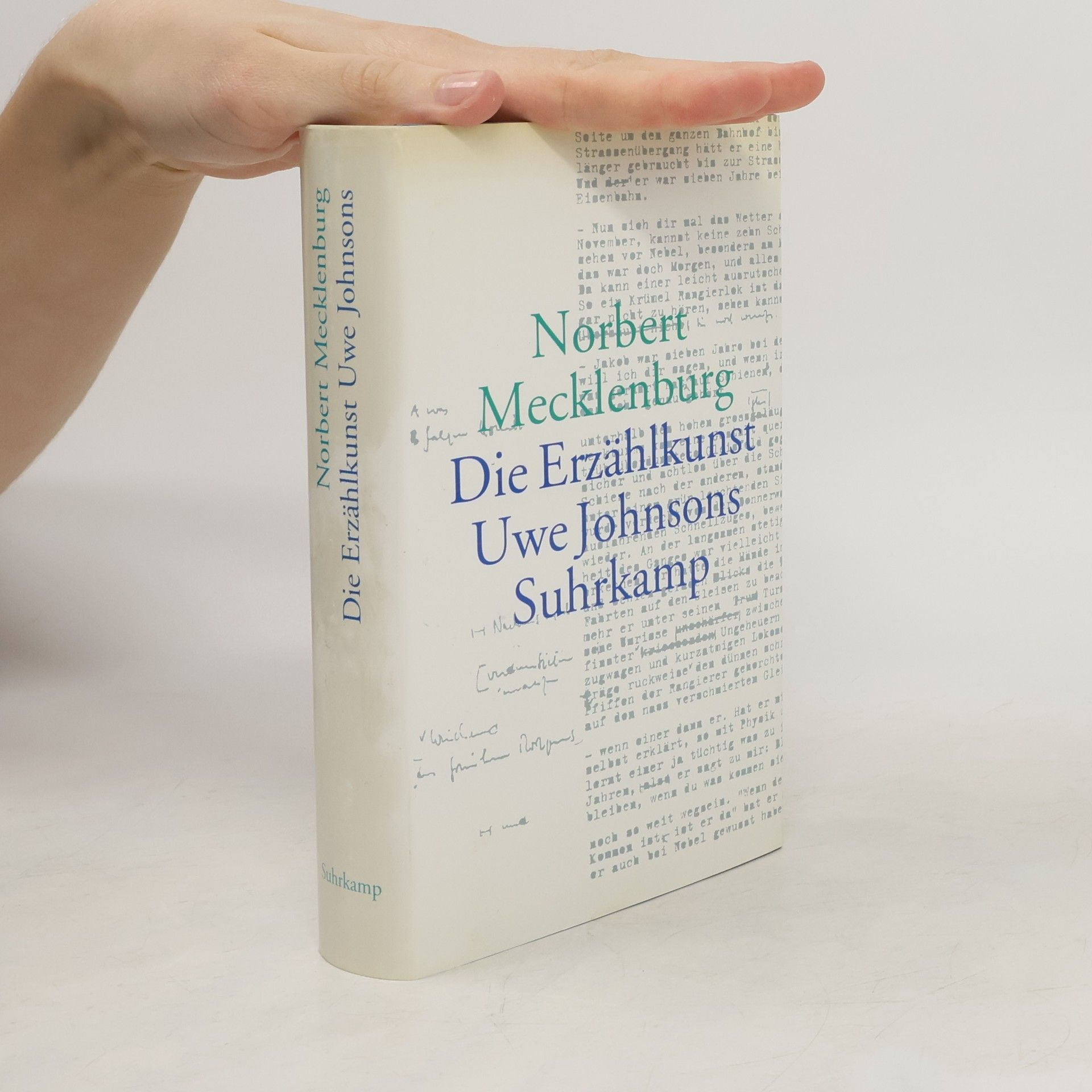 Norbert Mecklenburg Die Erzählkunst Uwe Johnsons