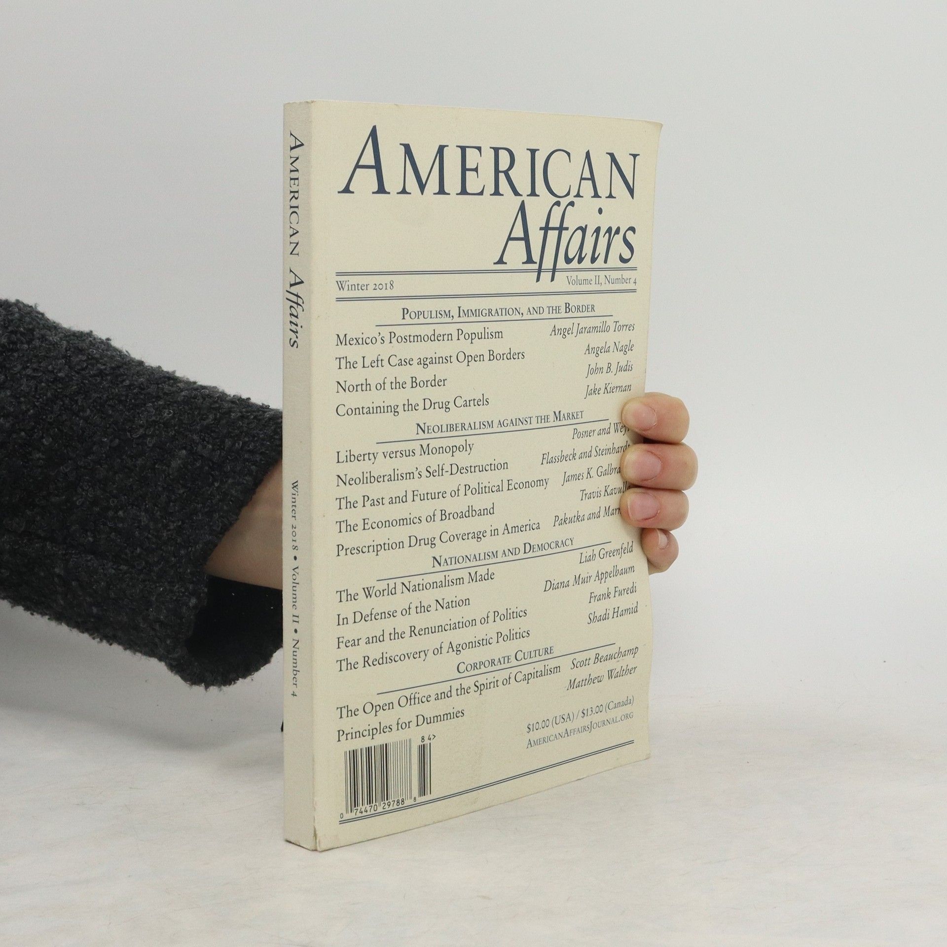 Collectif d'auteurs American Affairs. Volume II. Nr. 4
