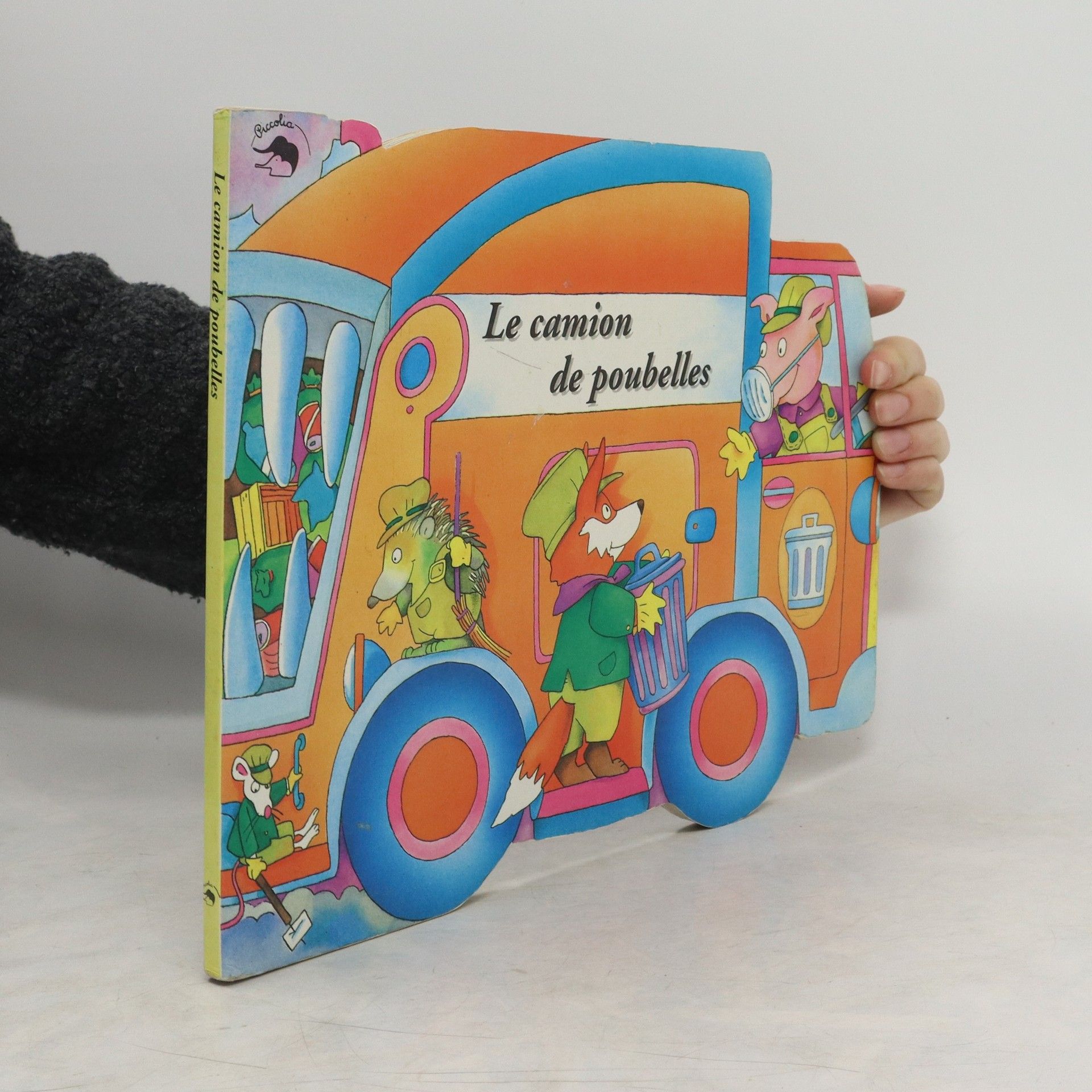 Sylvia Calzati Le camion de poubelles