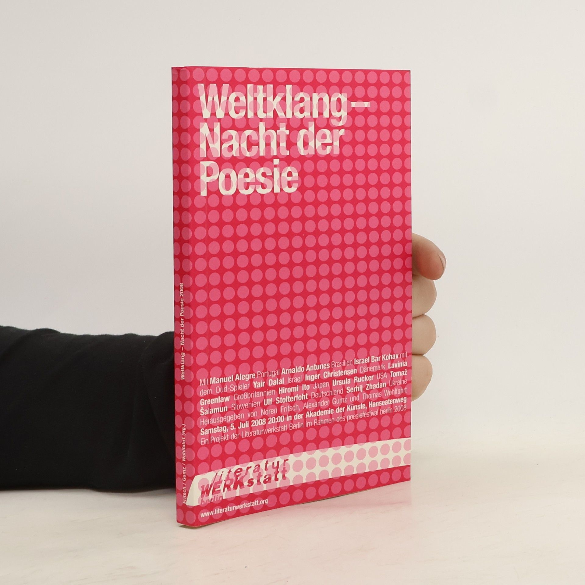Collectif d'auteurs Weltklang – Nacht der Poesie 2008