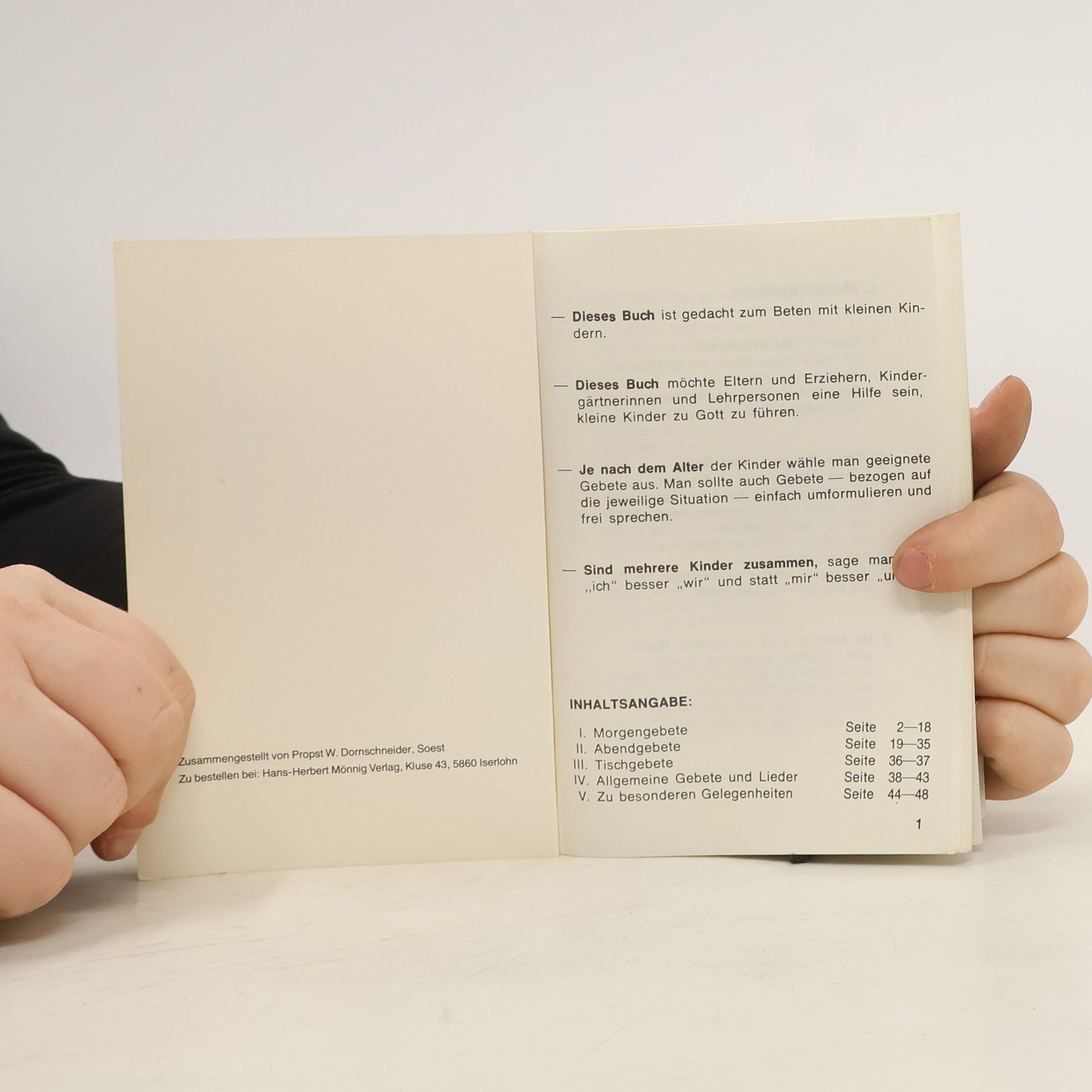 Autorenkollektiv Beten mit kleinen Kindern
