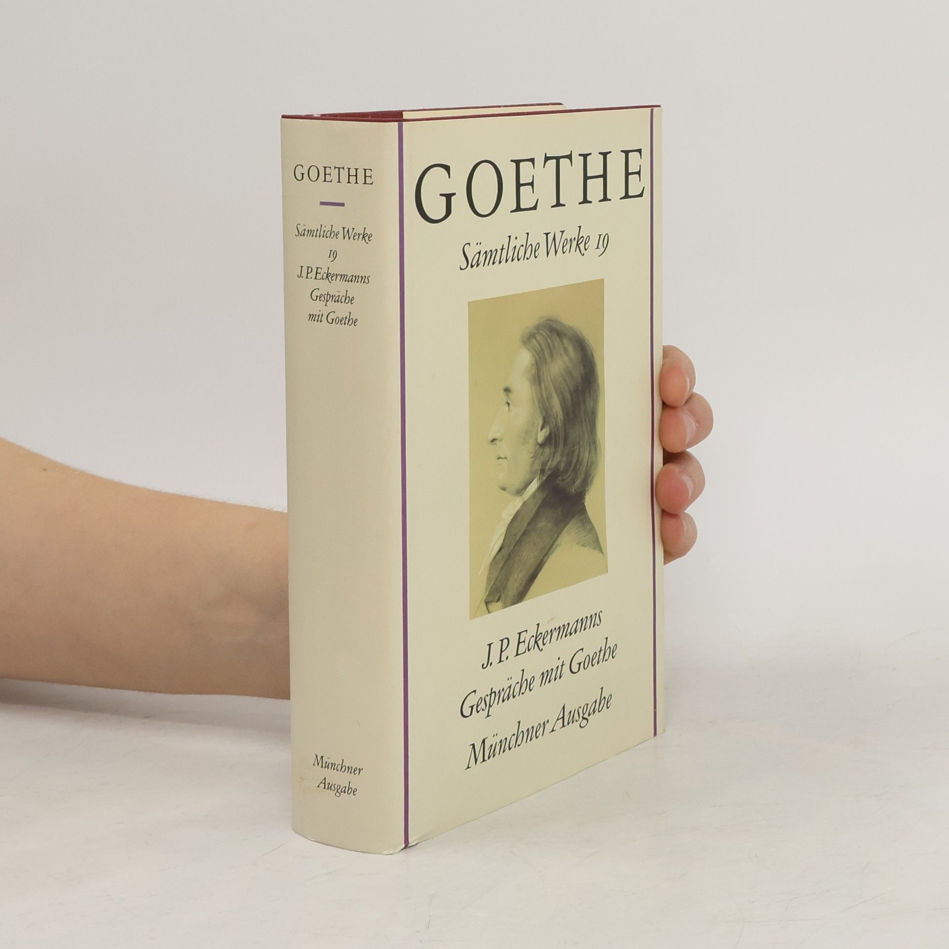 J. P. Eckermanns  Goethe. Sämtliche Werke 19