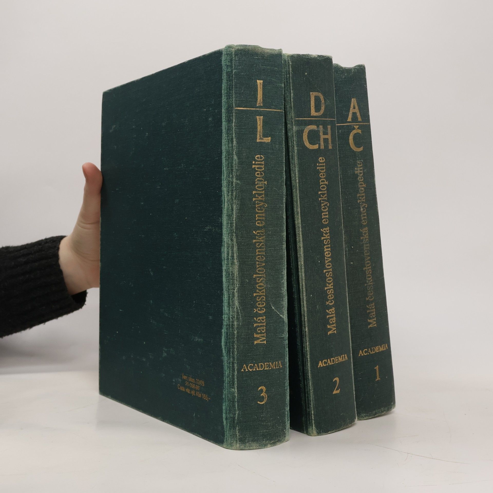 AA.VV. Malá československá encyklopedie 1.- 3. díl, A-L