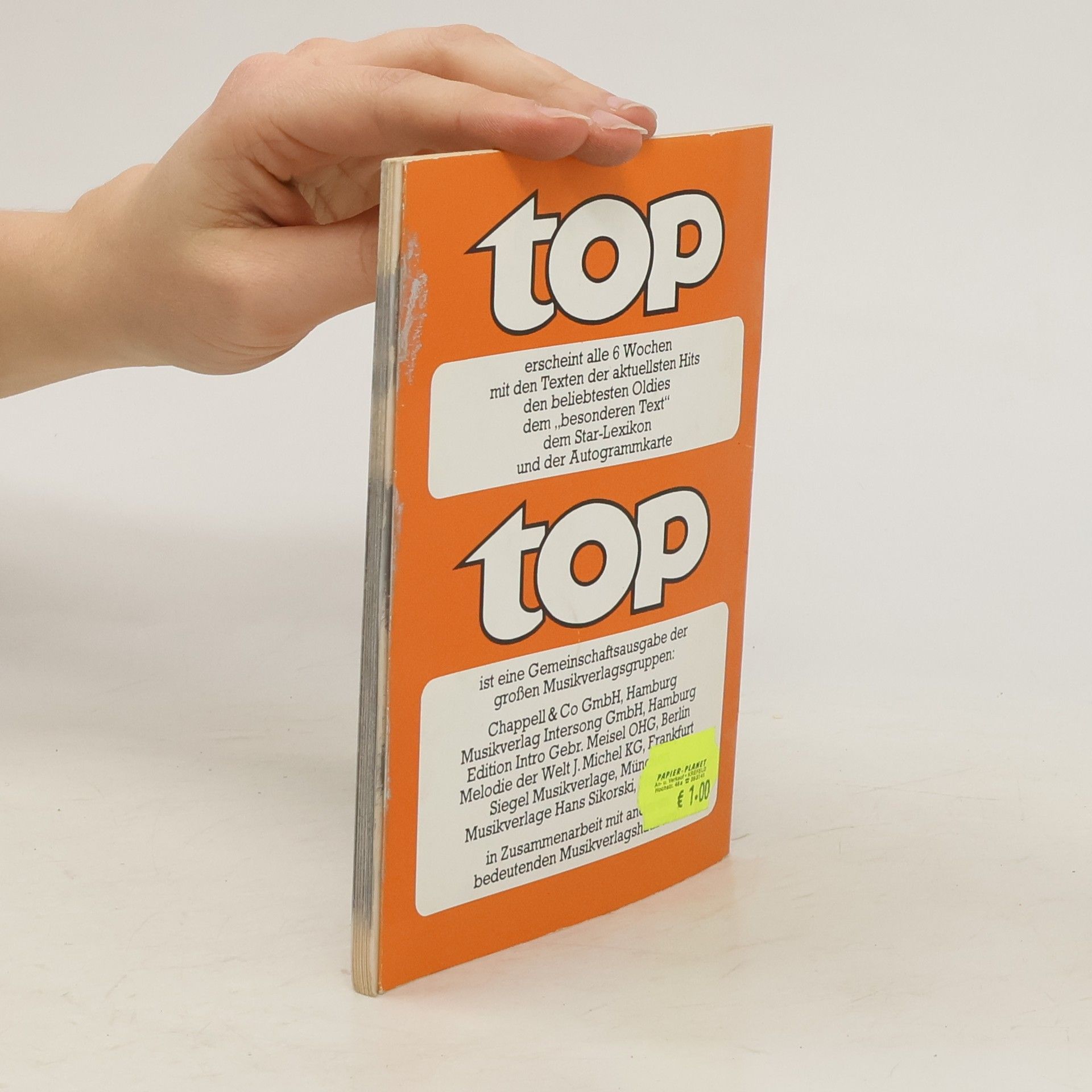 Autorenkollektiv Top Schlagertextheft 116