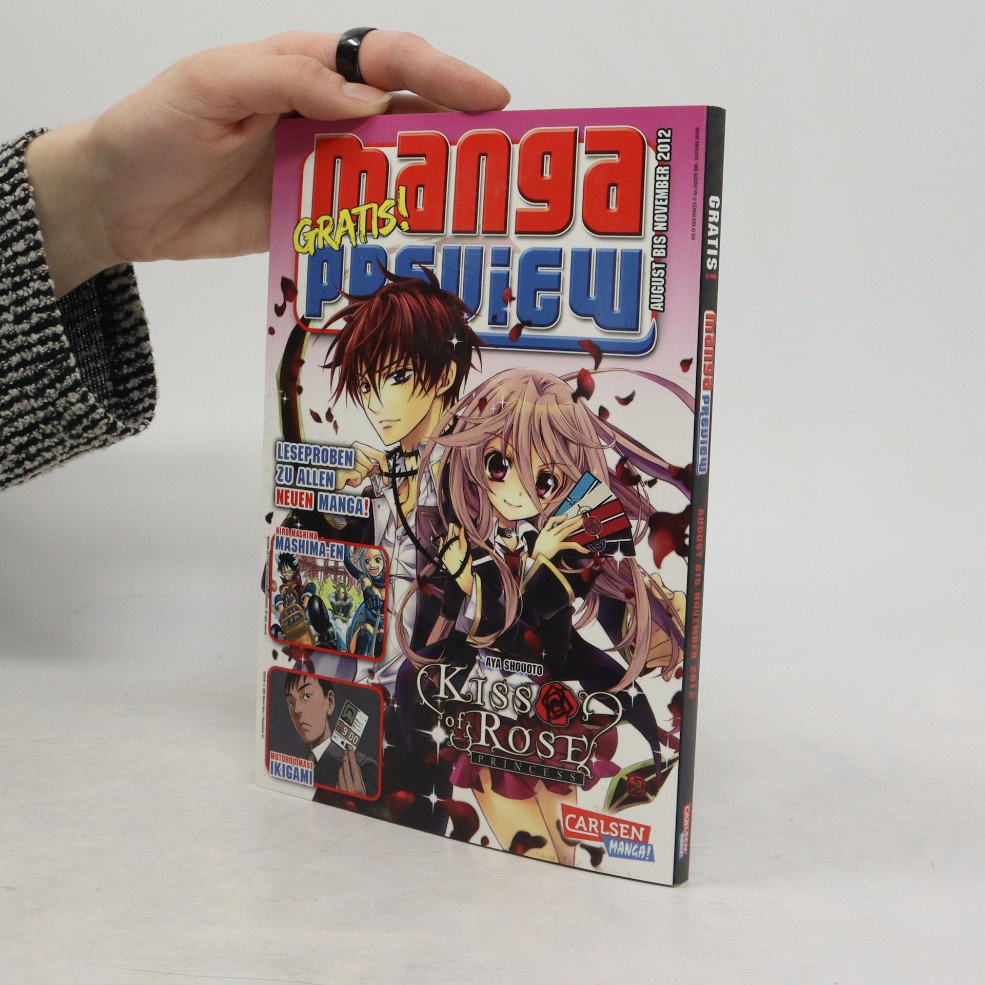 Collectif d'auteurs Manga preview 8-11/2012