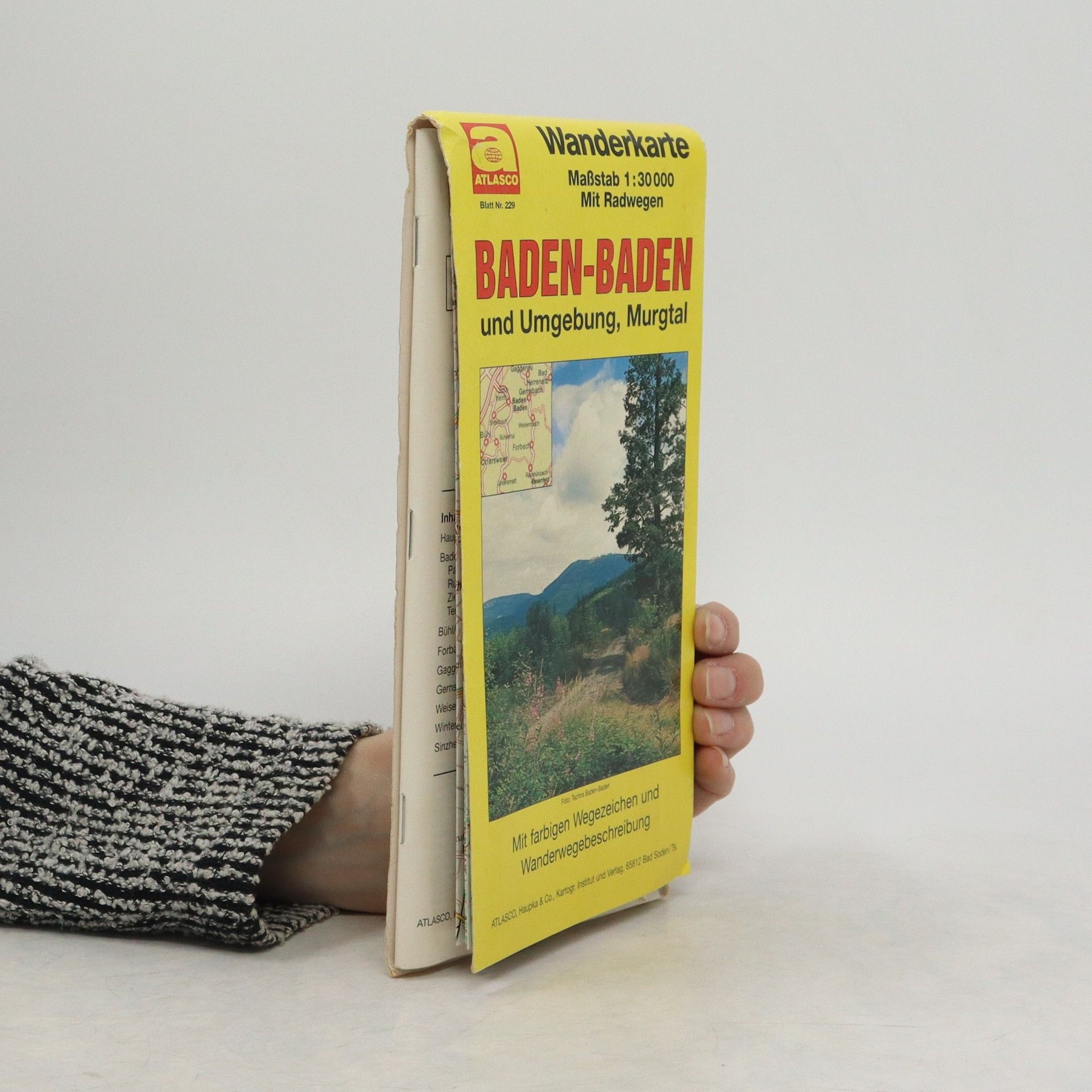 Autorenkollektiv Wanderkarte Baden-Baden und Umgebung