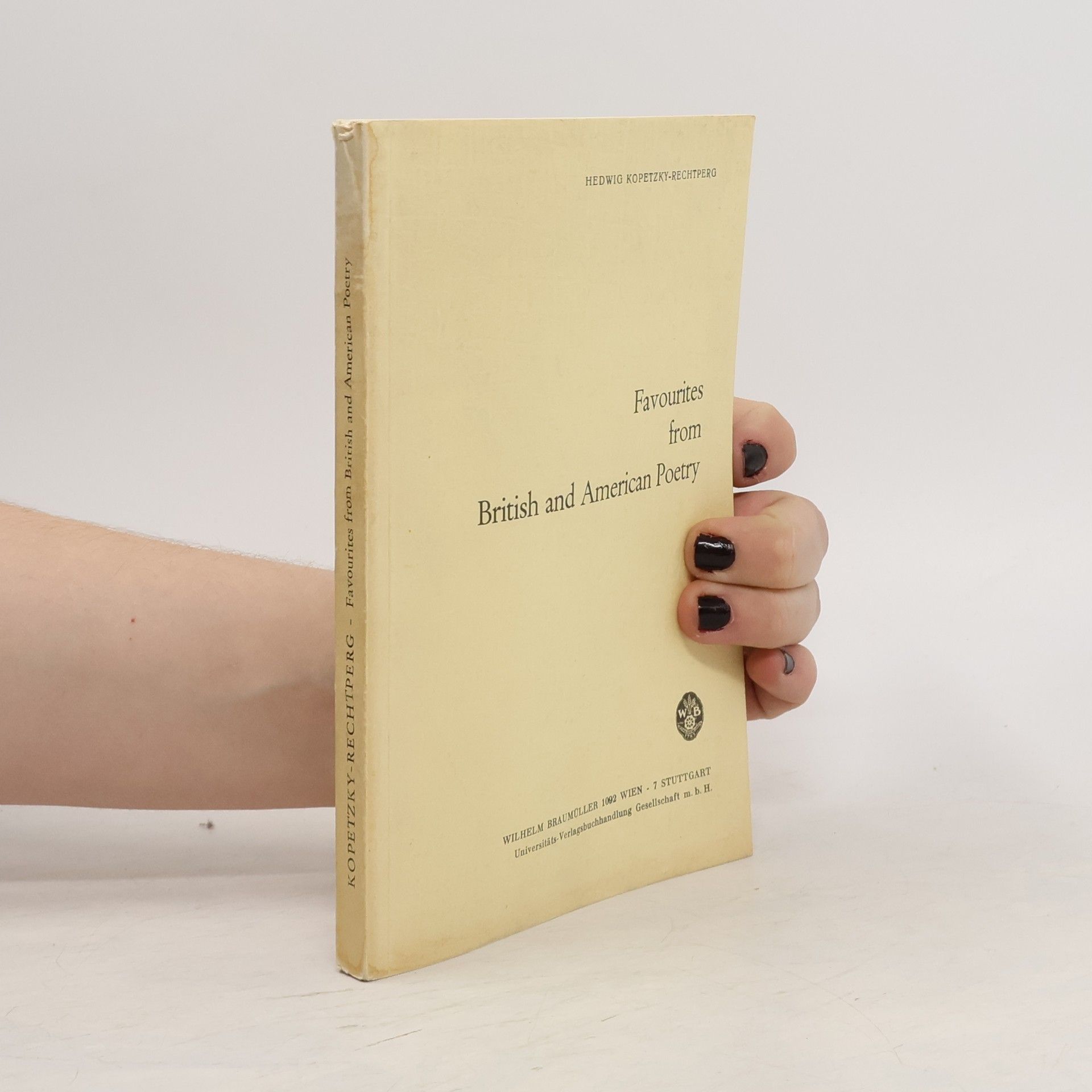 Collectif d'auteurs Favourites drom British and American Poetry
