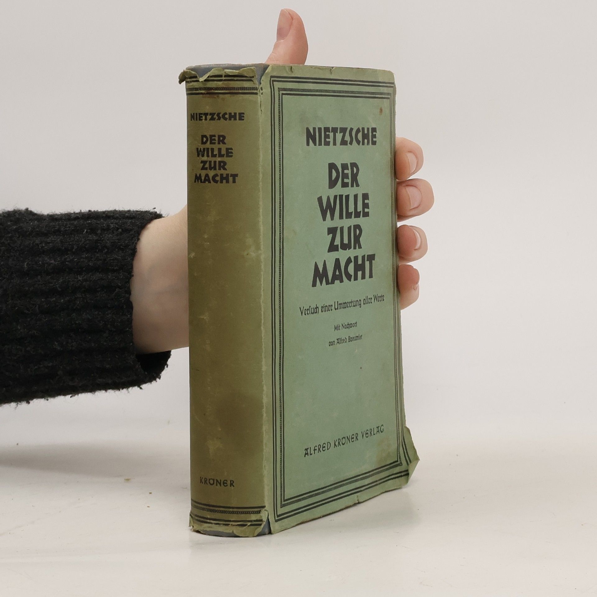 Friedrich Nietzsche Der Wille zur Macht