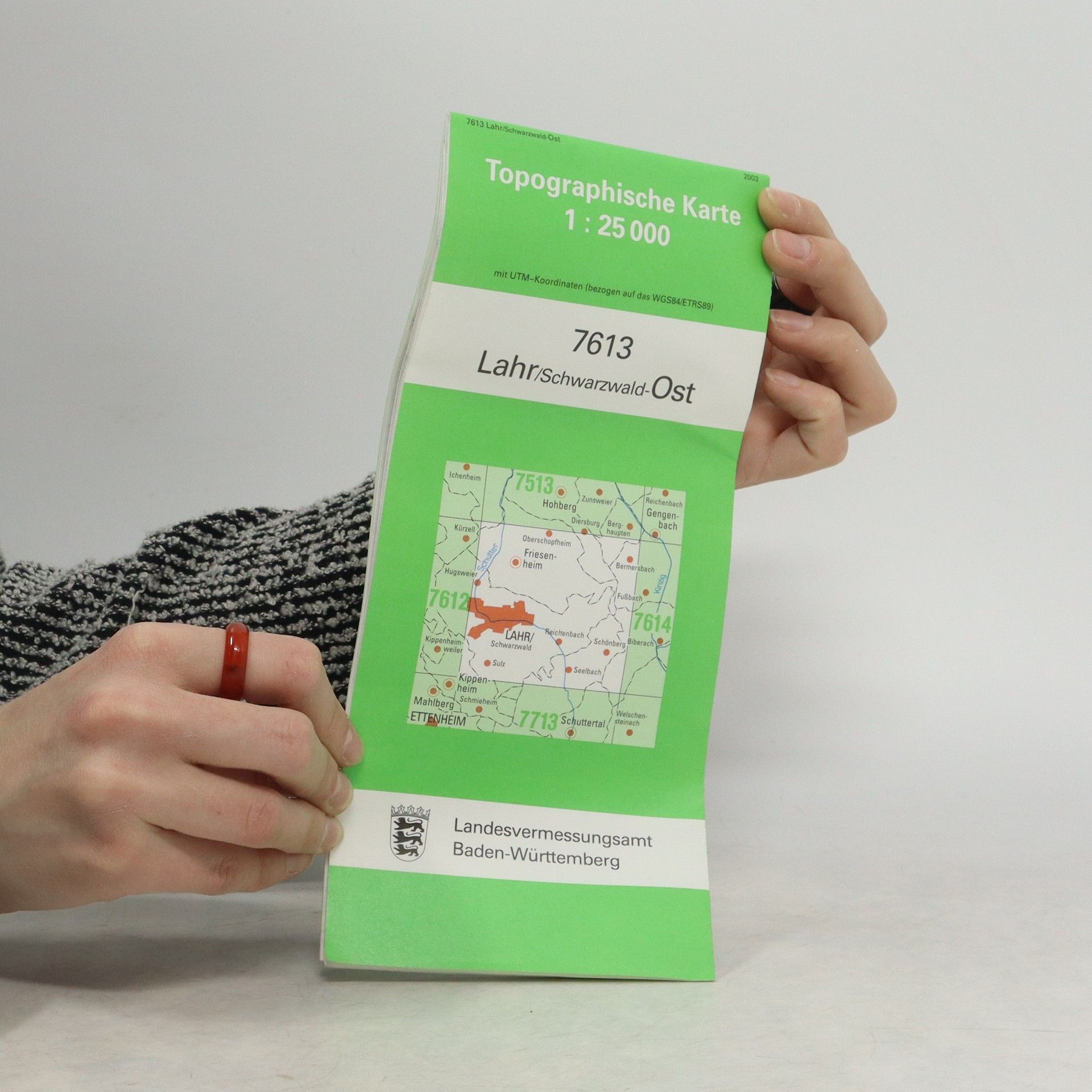 Autorenkollektiv Topographische Karte