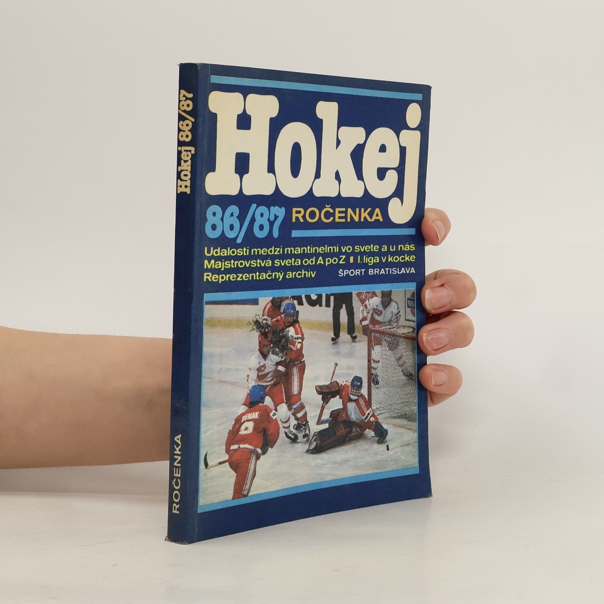 AA.VV. Hokej 86/87 ročenka