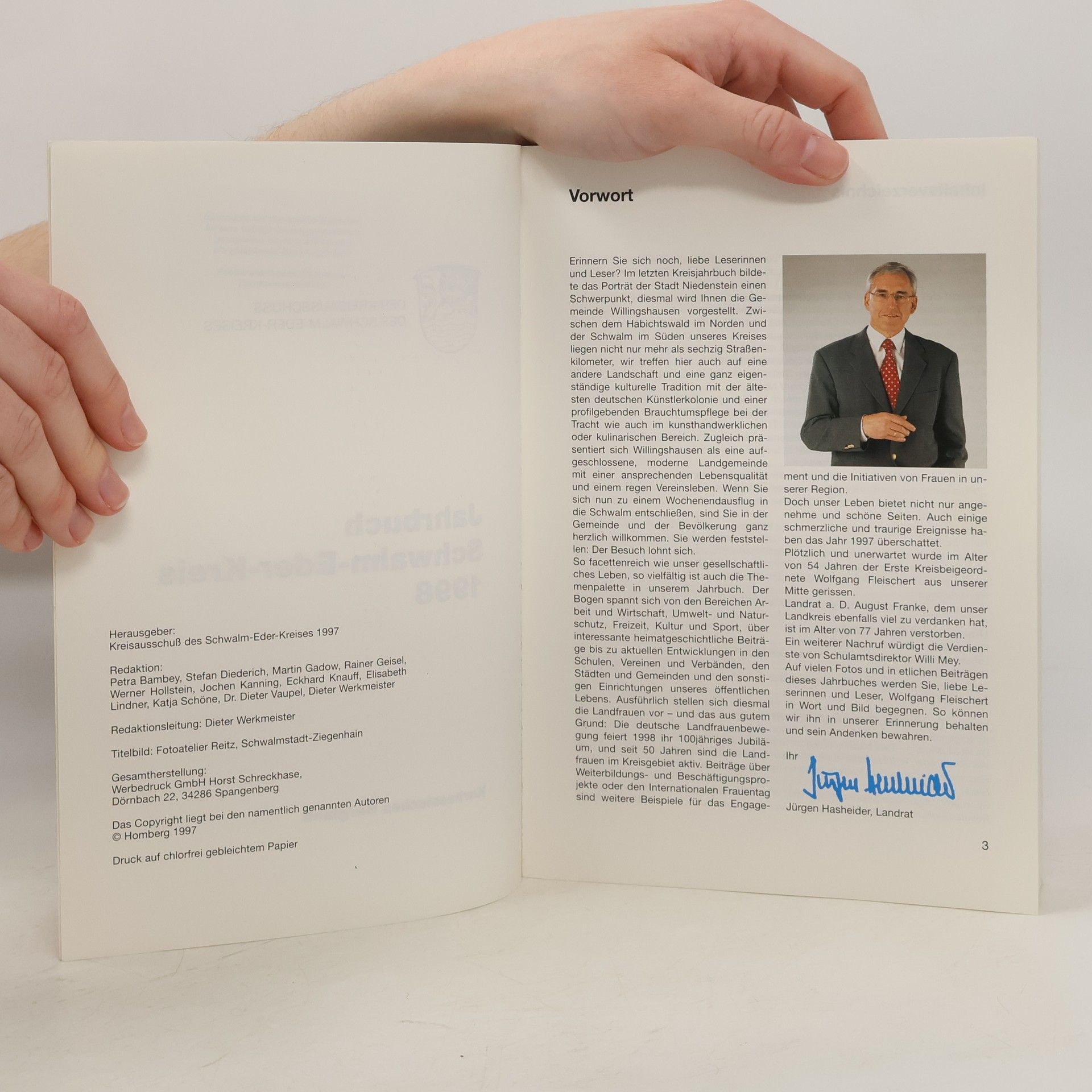 Kolektiv autorů Jahrbuch Schwalm-Eder-Kreis 1998