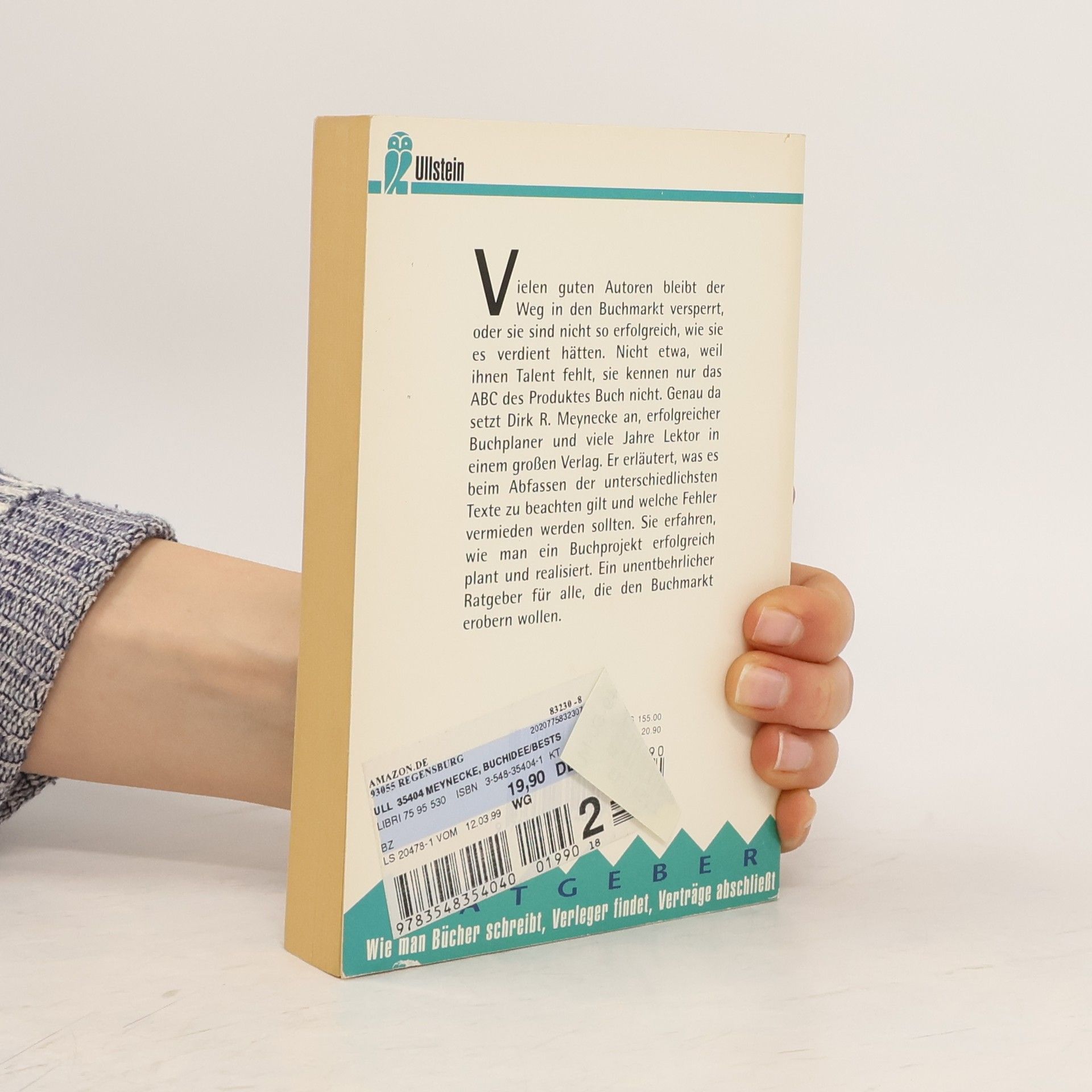 Dirk R. Meynecke Von der Buchidee zum Bestseller