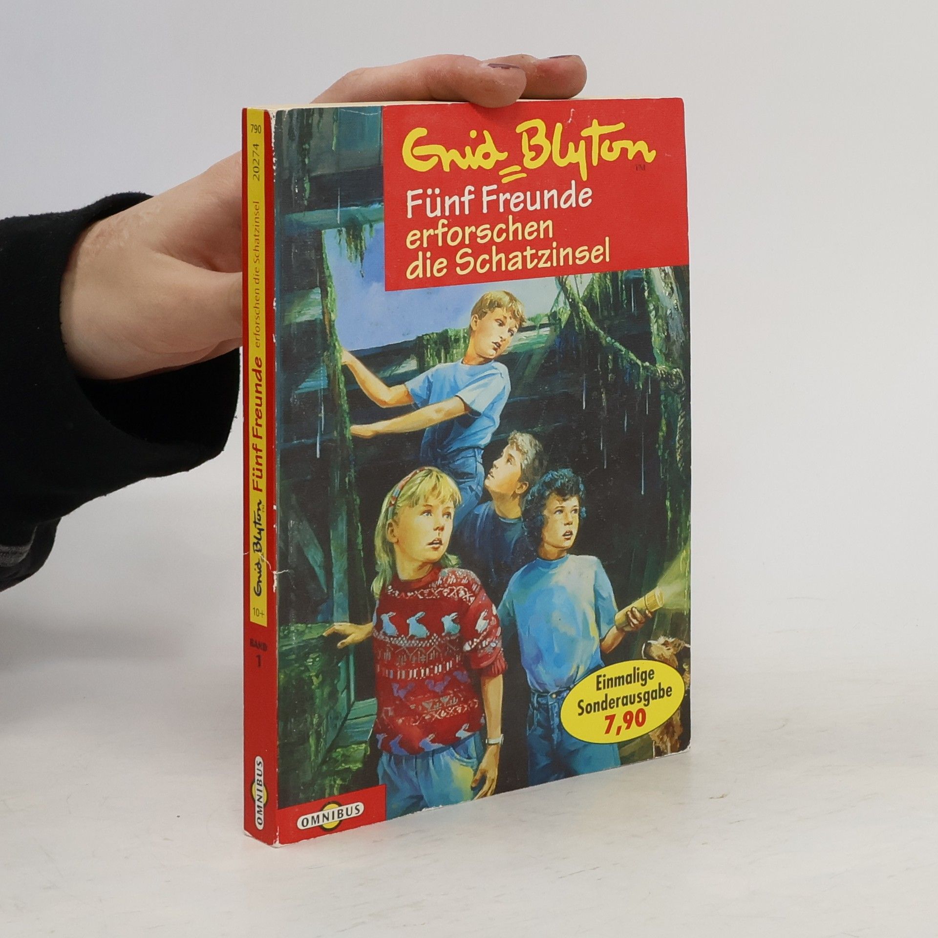 Enid Blyton Fünf Freunde erforschen die Schatzinsel. Band 1