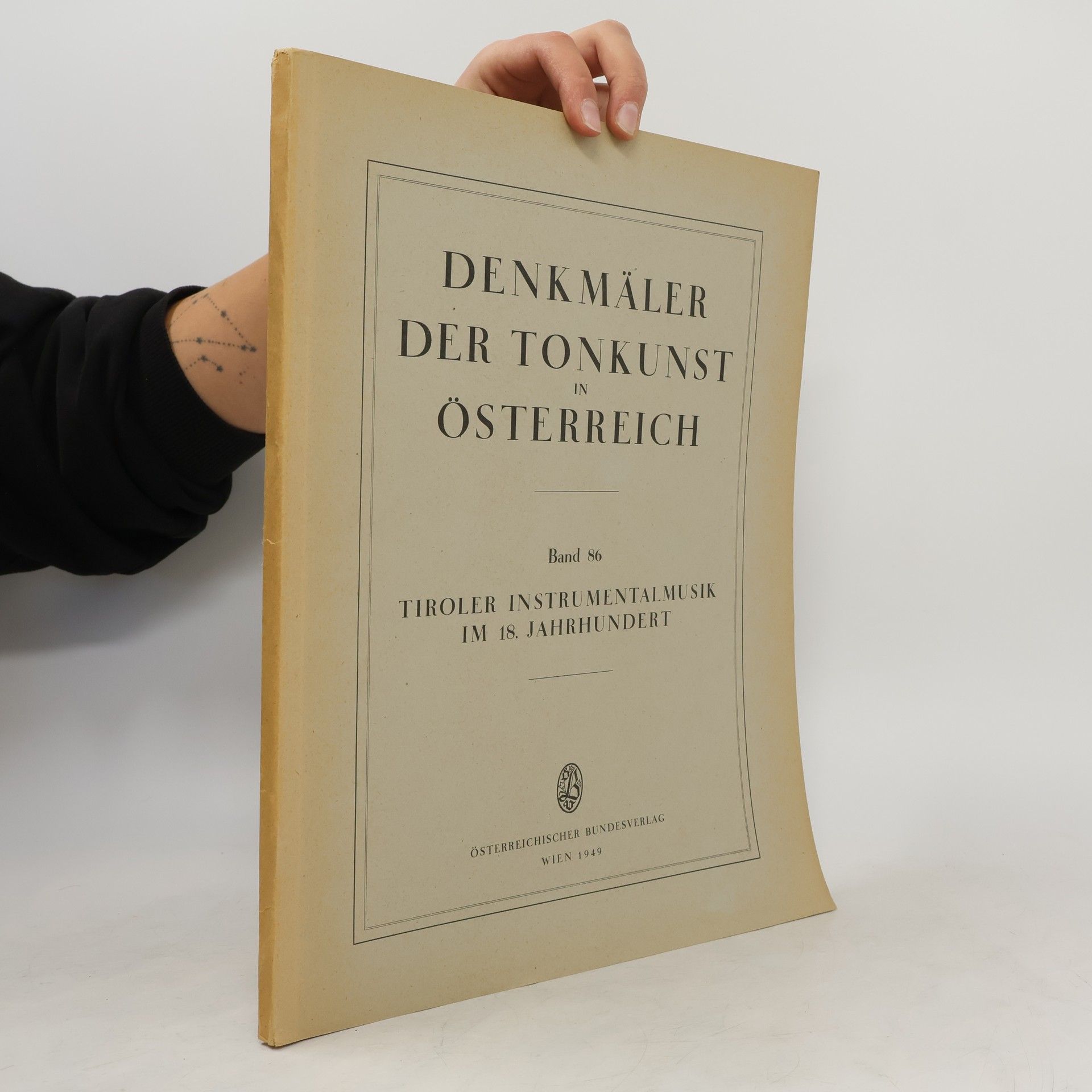 kolektiv Dankmäler der Tonkunst in Österreich. Band 86