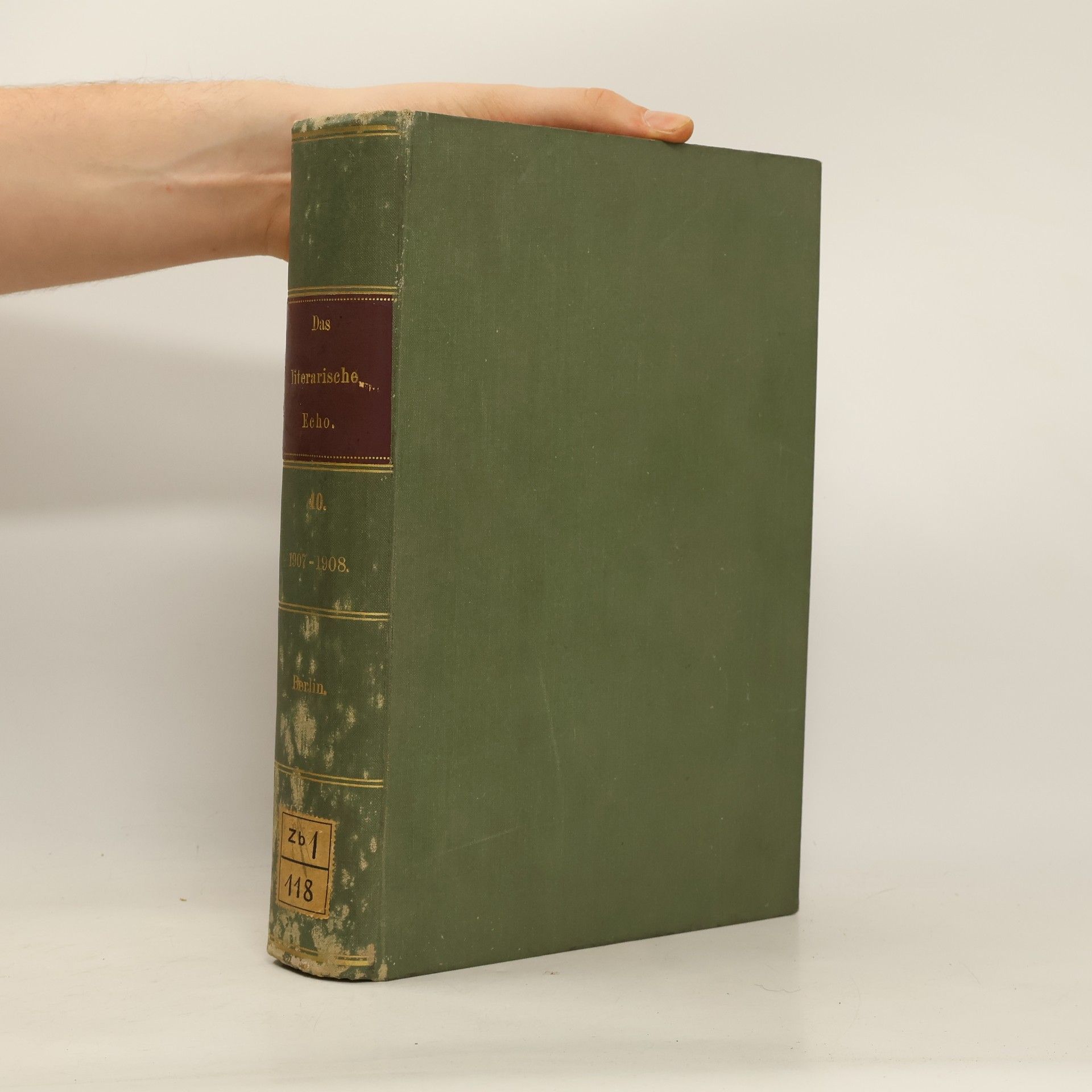Josef Ettlinger Das literarische Echo