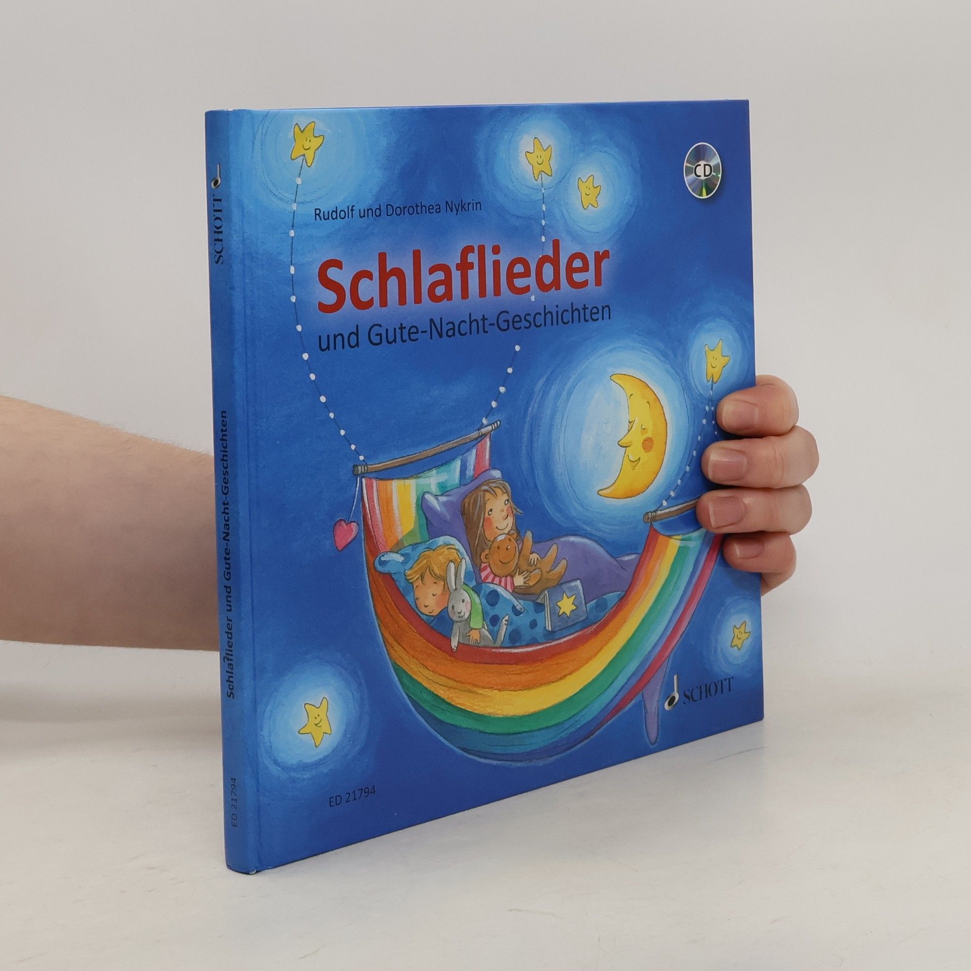 Rudolf Nykrin Schlaflieder und Gute-Nacht-Geschichten, m. Audio-CD