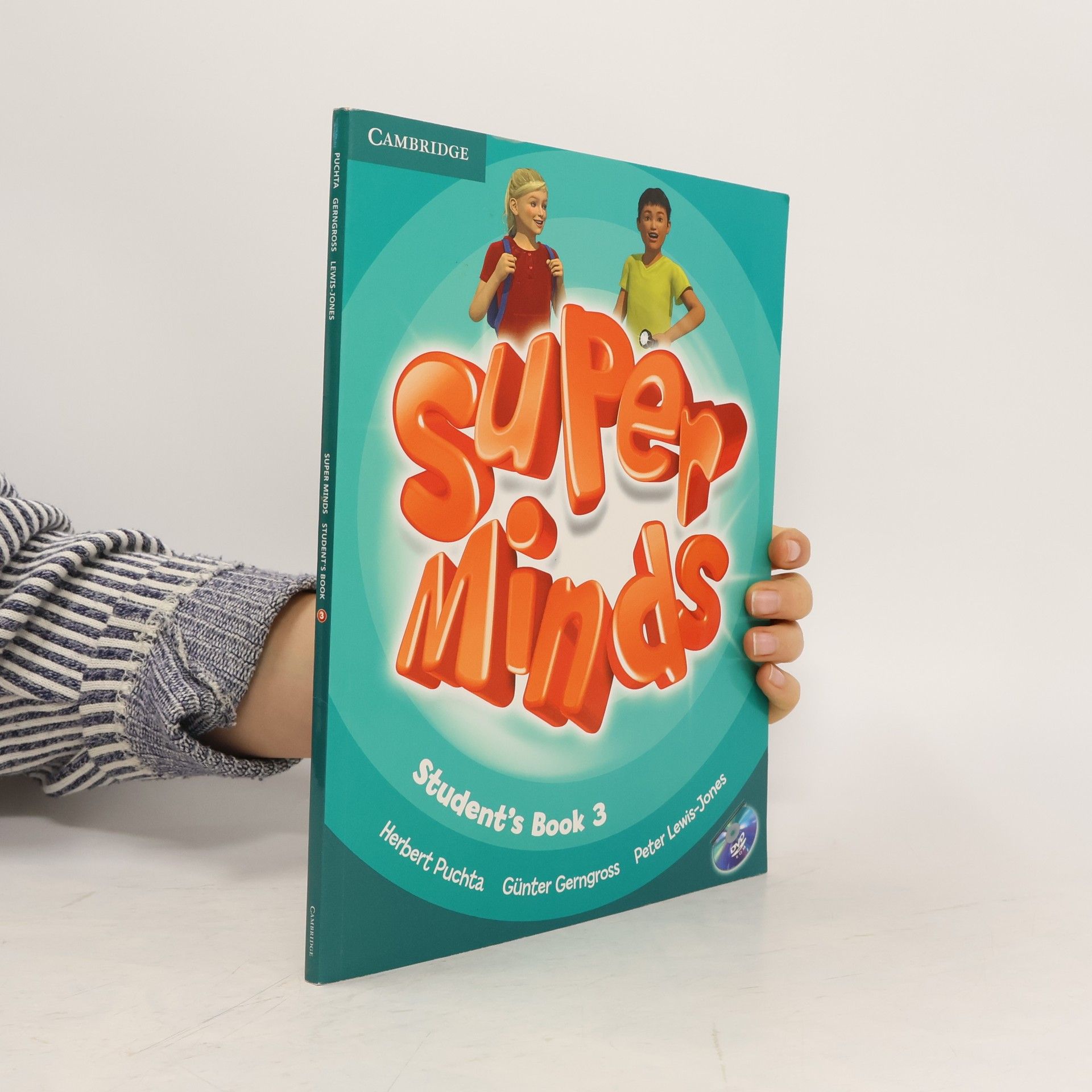 Herbert Puchta Super Minds Level 3 Students Book with DVD-ROM